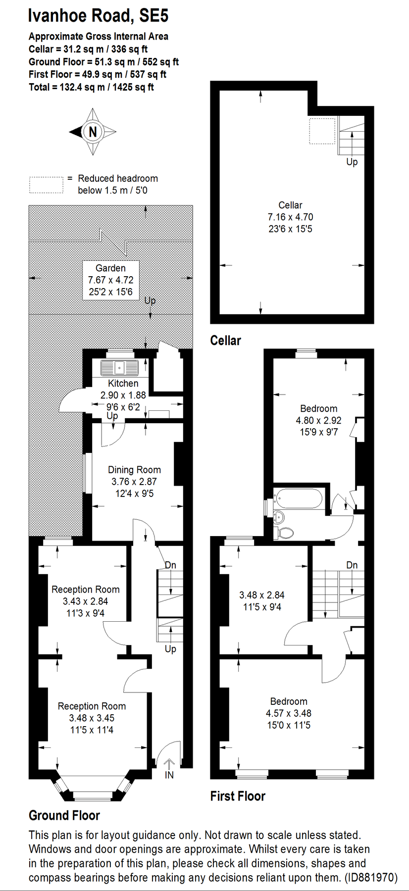3 bed terraced house for sale in Ivanhoe Road, Camberwell SE5 Zoopla