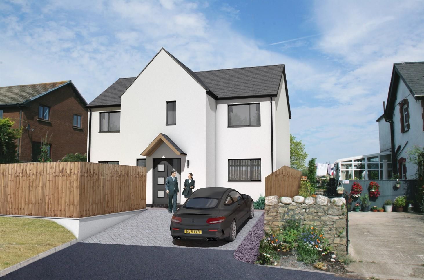 New home, 4 bed detached house for sale in Cowbridge Road, St. Athan