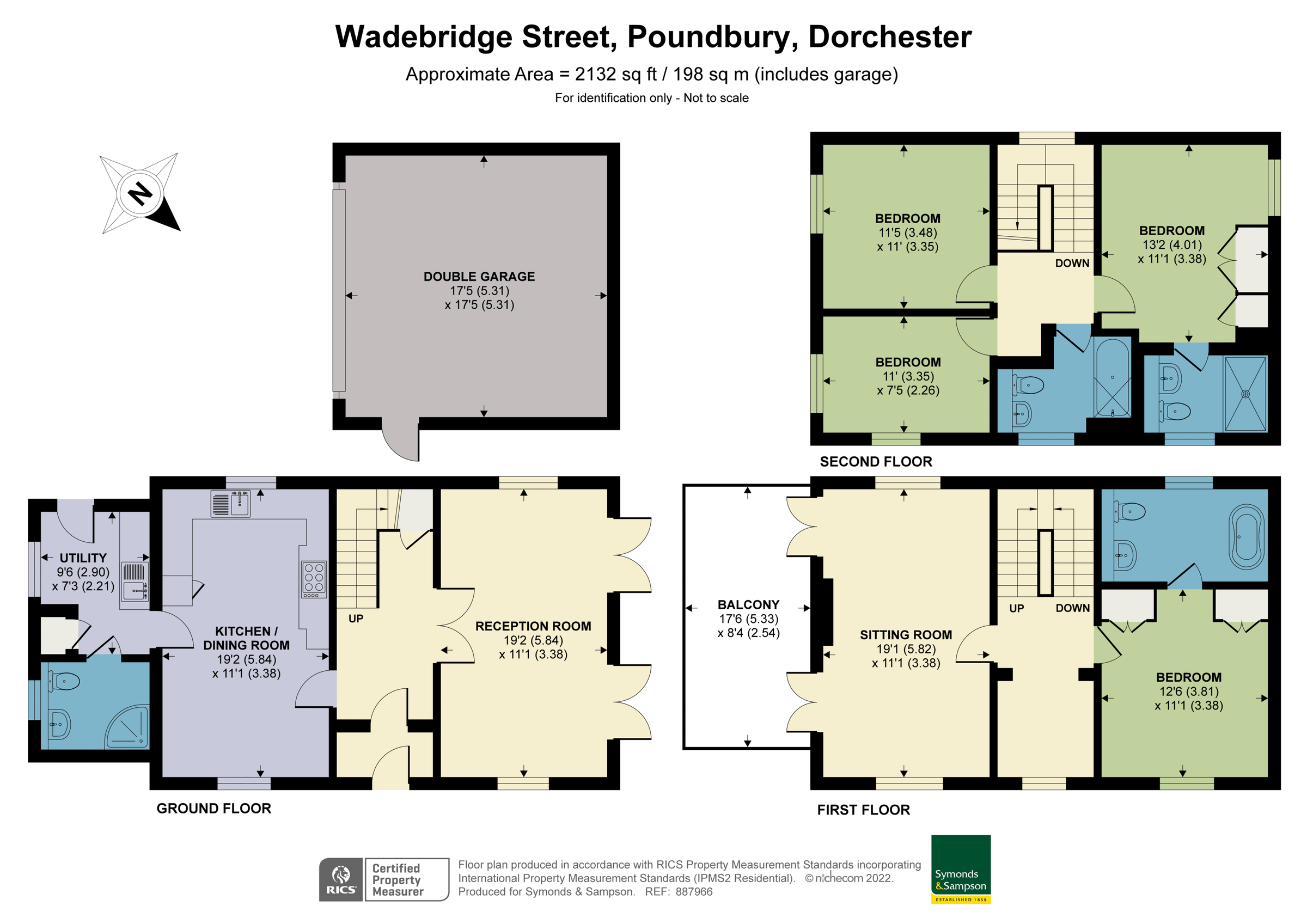 4 bed detached house for sale in Wadebridge Street, Poundbury