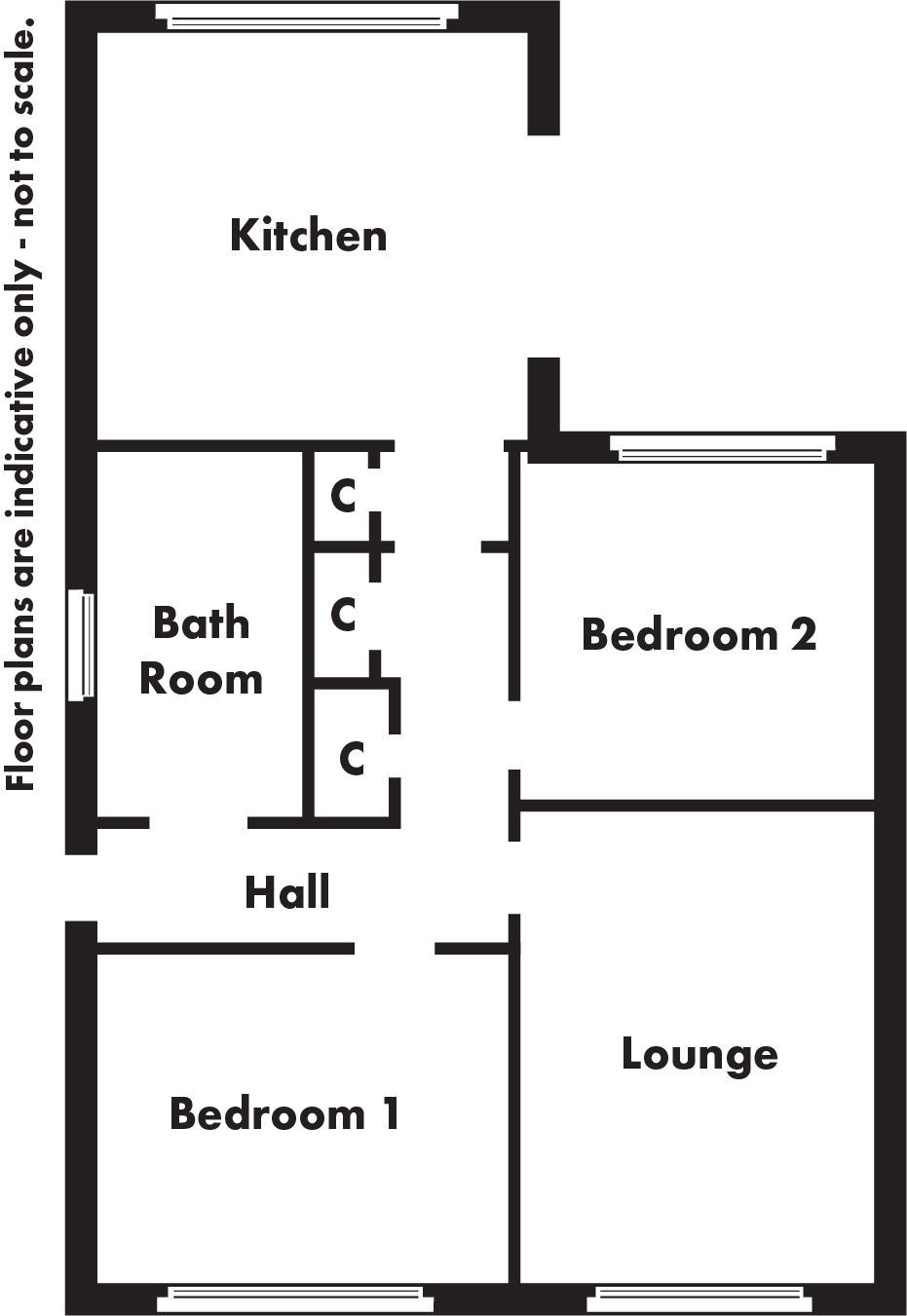 2 bed semidetached bungalow for sale in 64 Meadowfoot Road, West