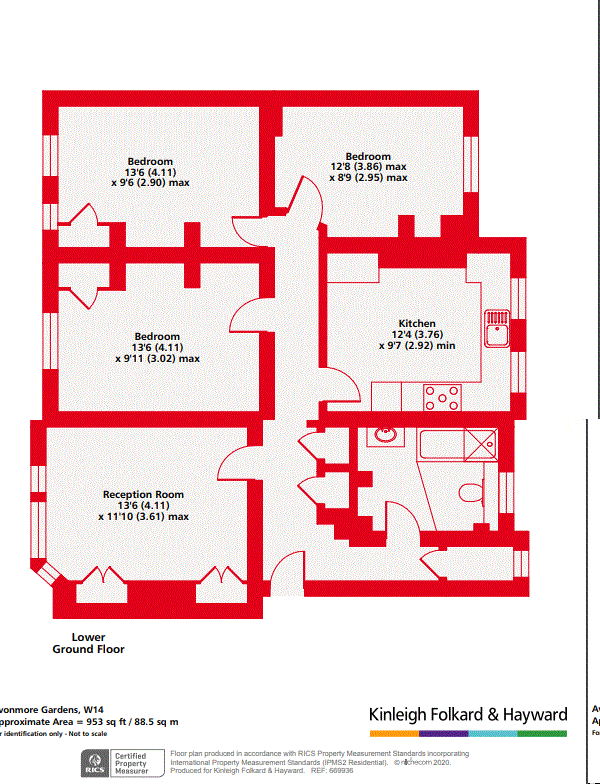 3 bed flat for sale in Avonmore Gardens, London W14 Zoopla