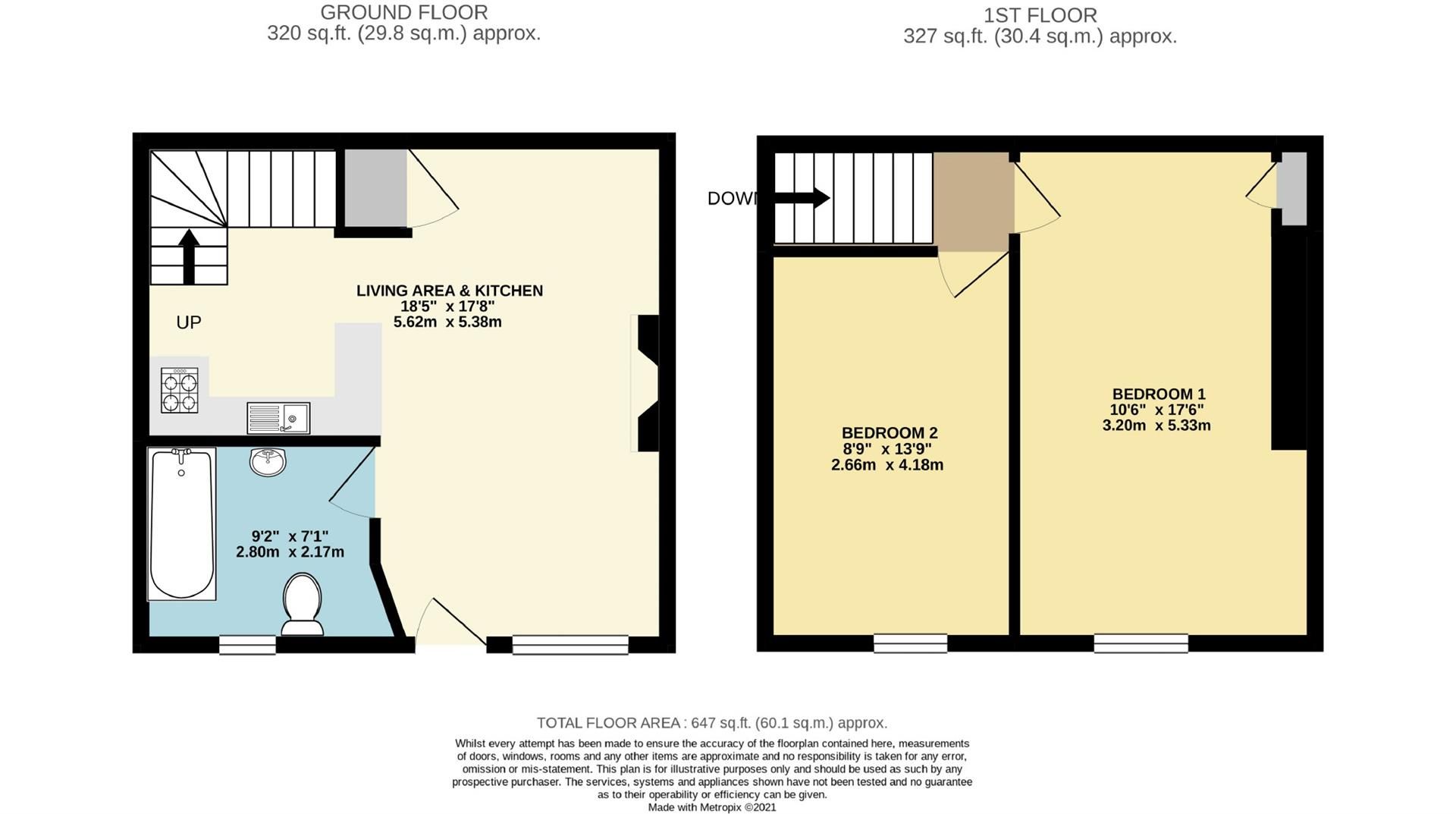 2 bed terraced house for sale in Drew Street, St Marys, Brixham TQ5