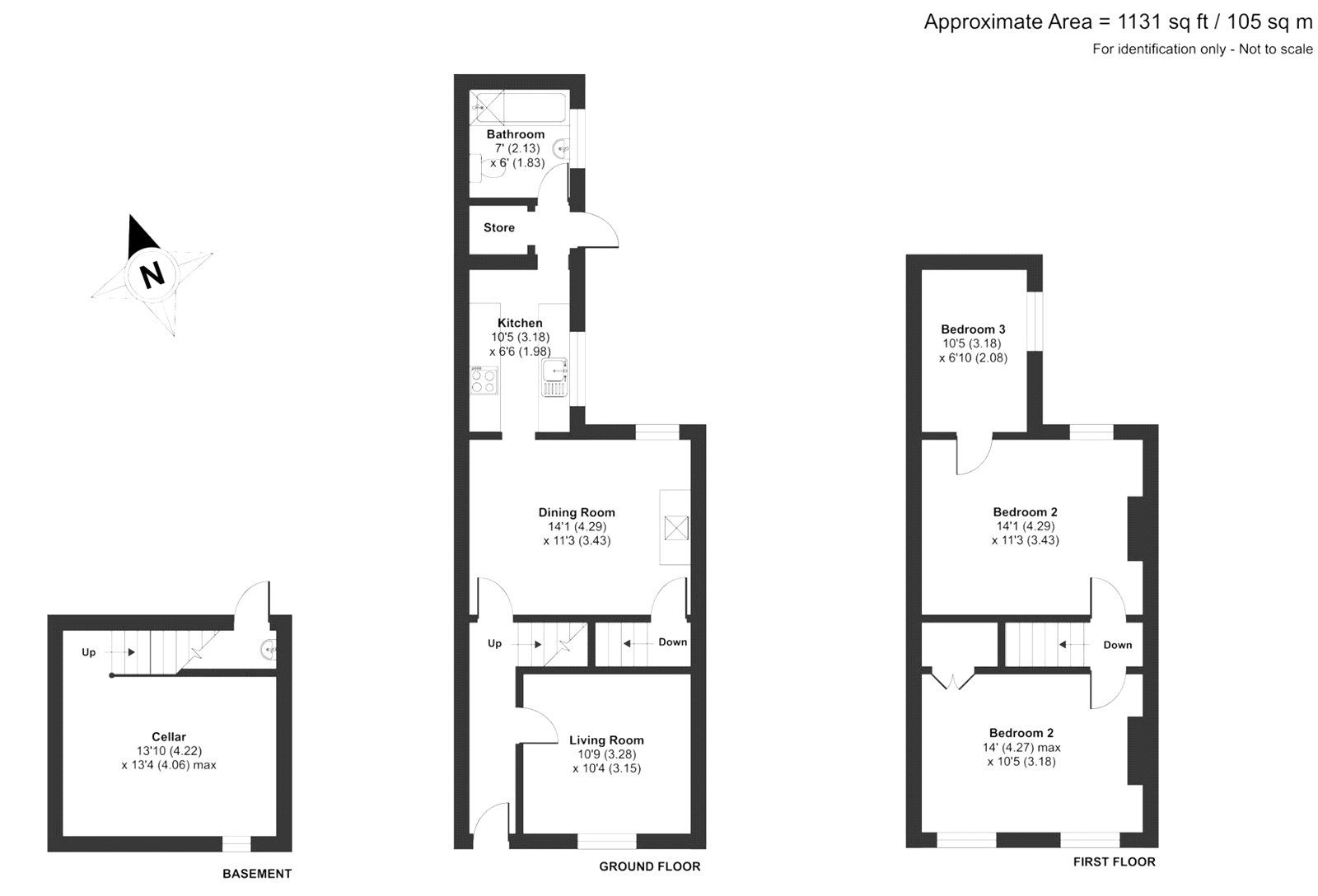 3 bed terraced house for sale in Rosehill Street, Cheltenham