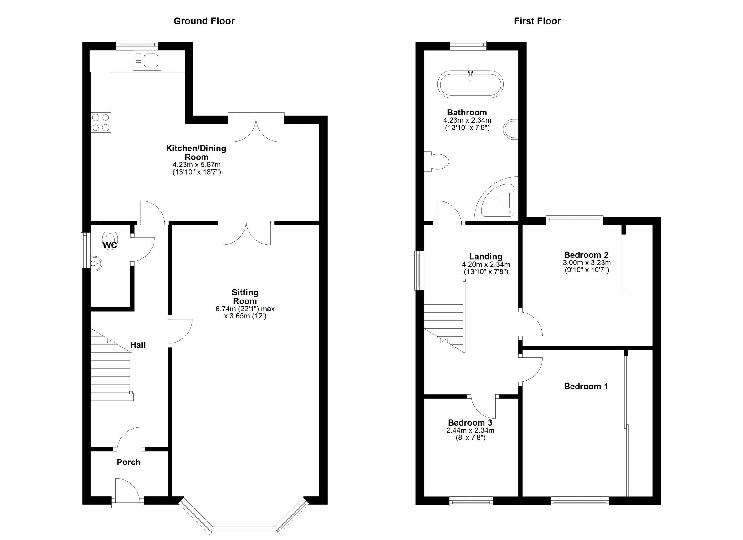 3 bed semidetached house for sale in Stamfordham Road, Newcastle Upon