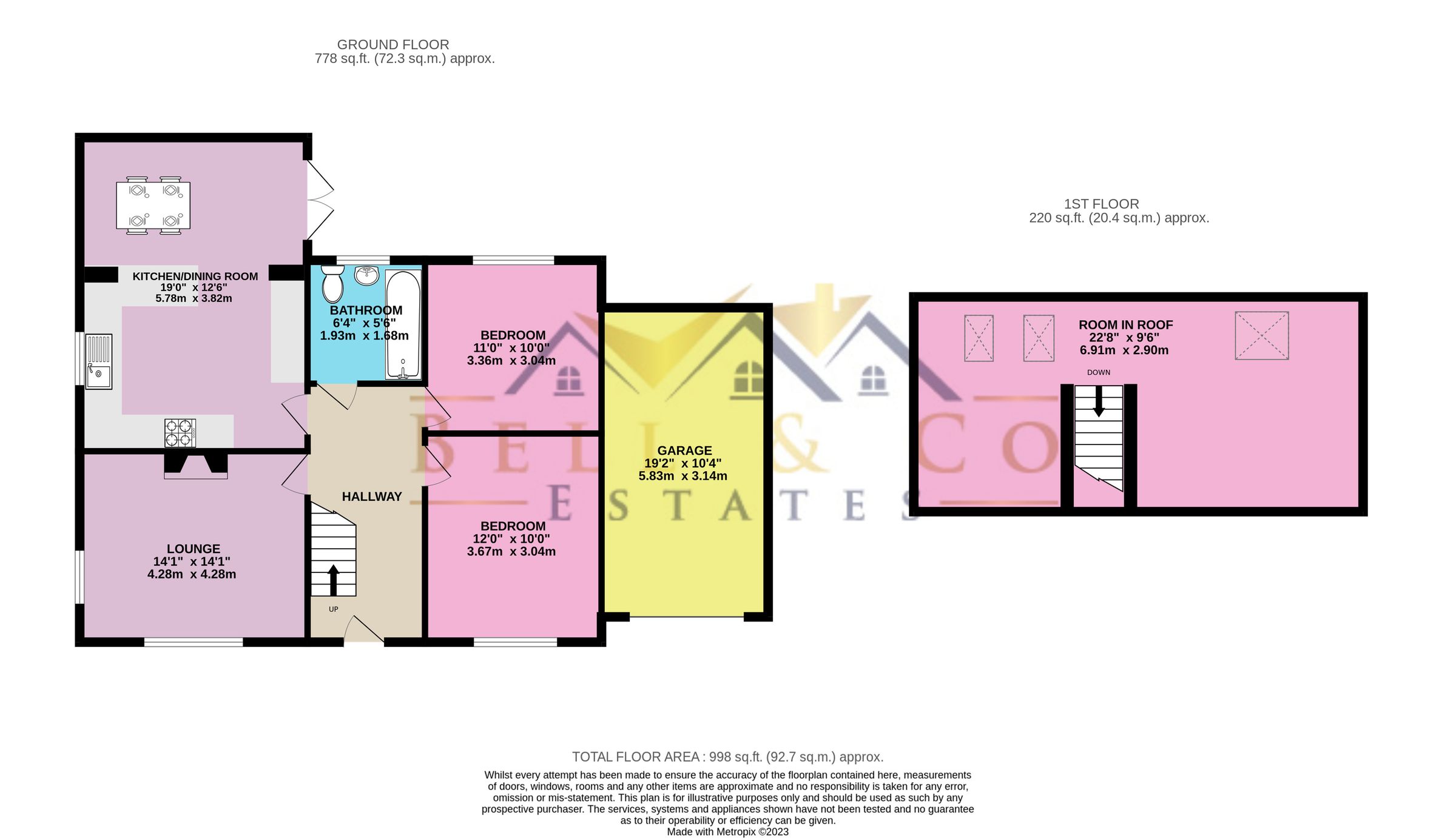 2 bed detached bungalow for sale in Serlby Lane, Harthill, Sheffield
