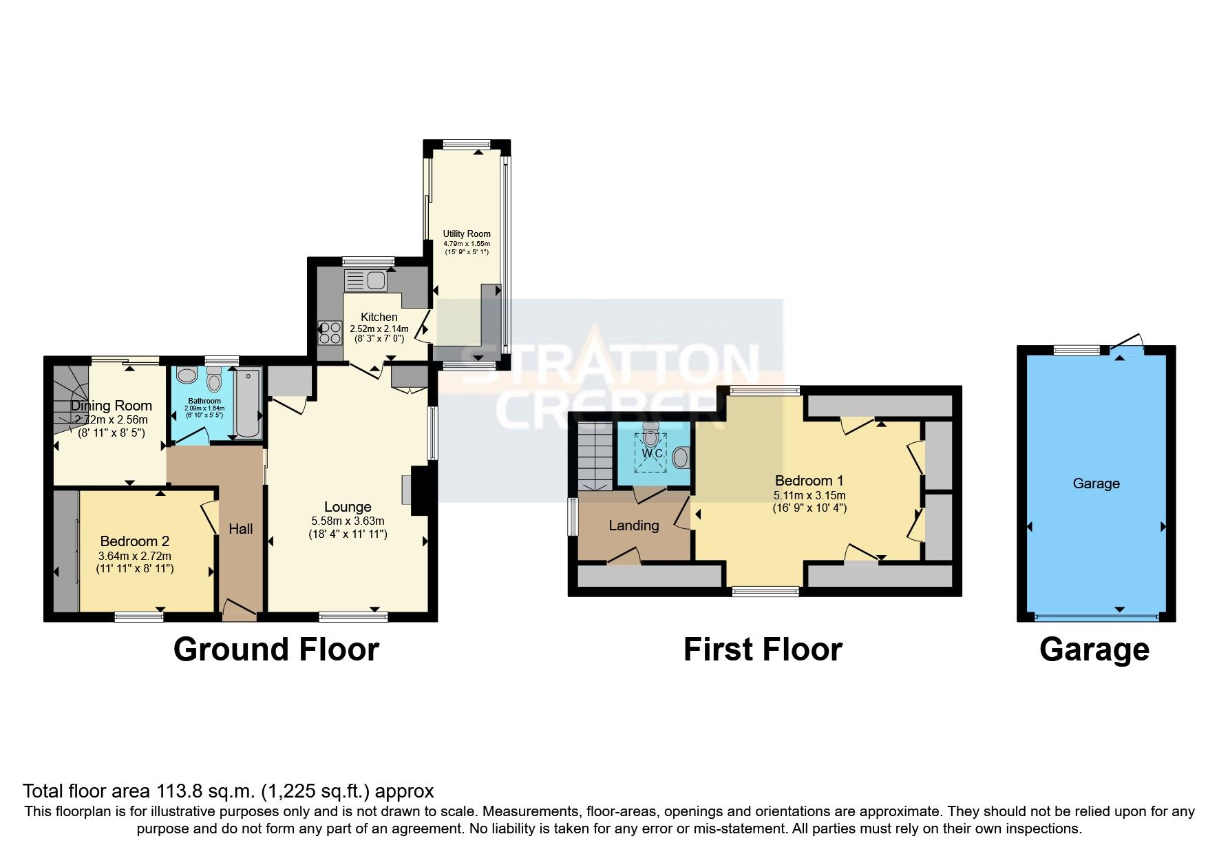 2 bed bungalow for sale in Bowling Green, Bugle, St. Austell, Cornwall