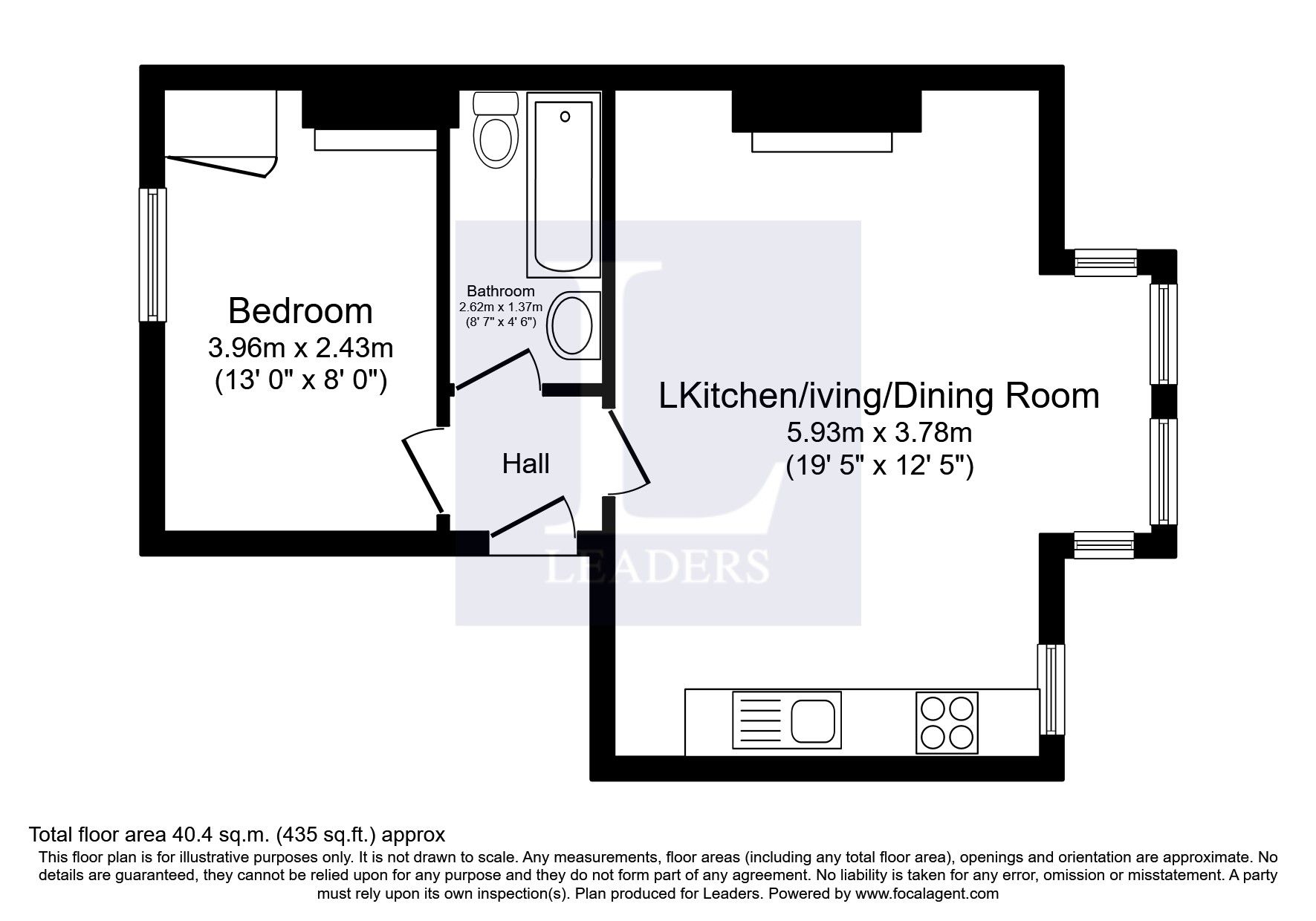 1 bed flat to rent in Goldington Avenue, Bedford MK40 Zoopla