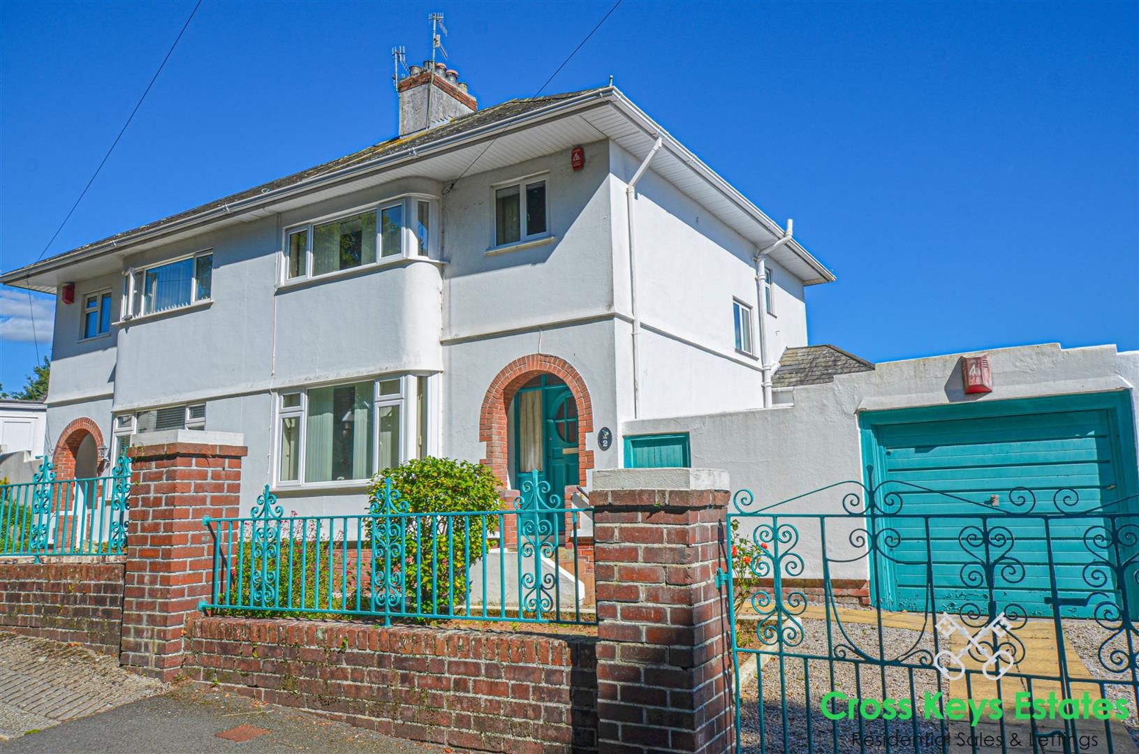 3 bed semidetached house for sale in Underhill Road, Stoke, Plymouth