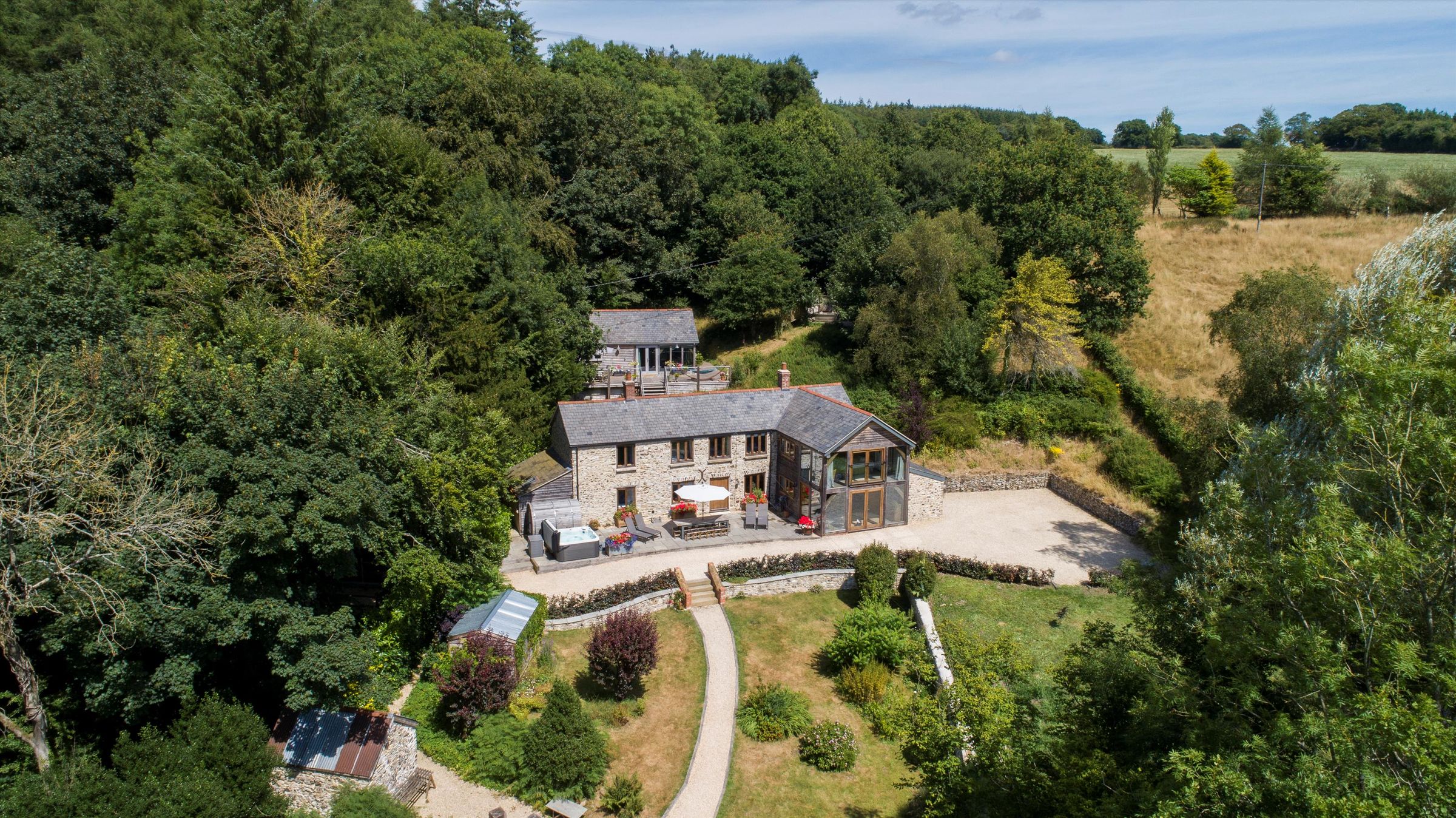 6 bed detached house for sale in Royston Water, Churchinford, Taunton