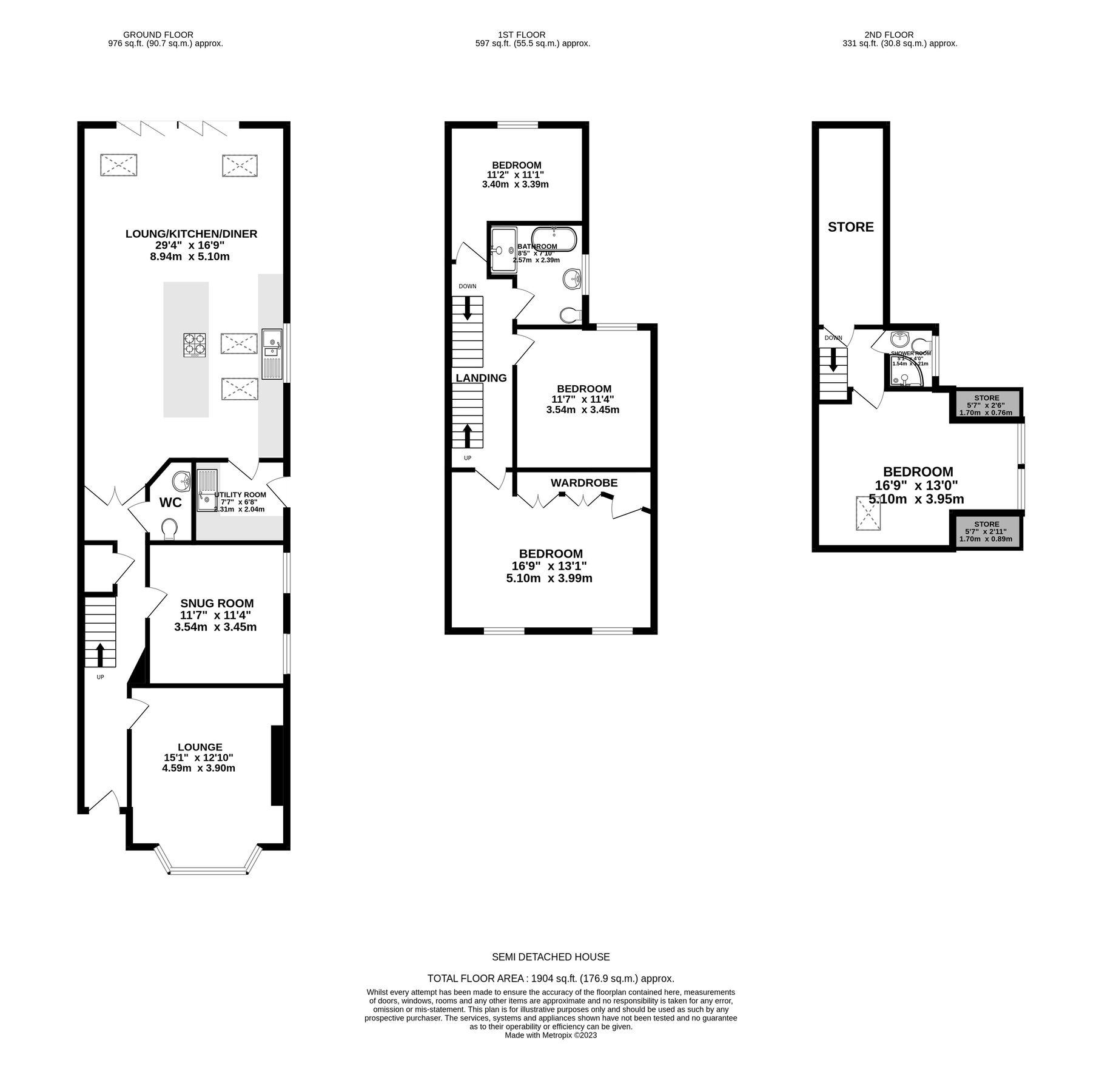 4 bed semidetached house for sale in Edward Road, West Bridgford