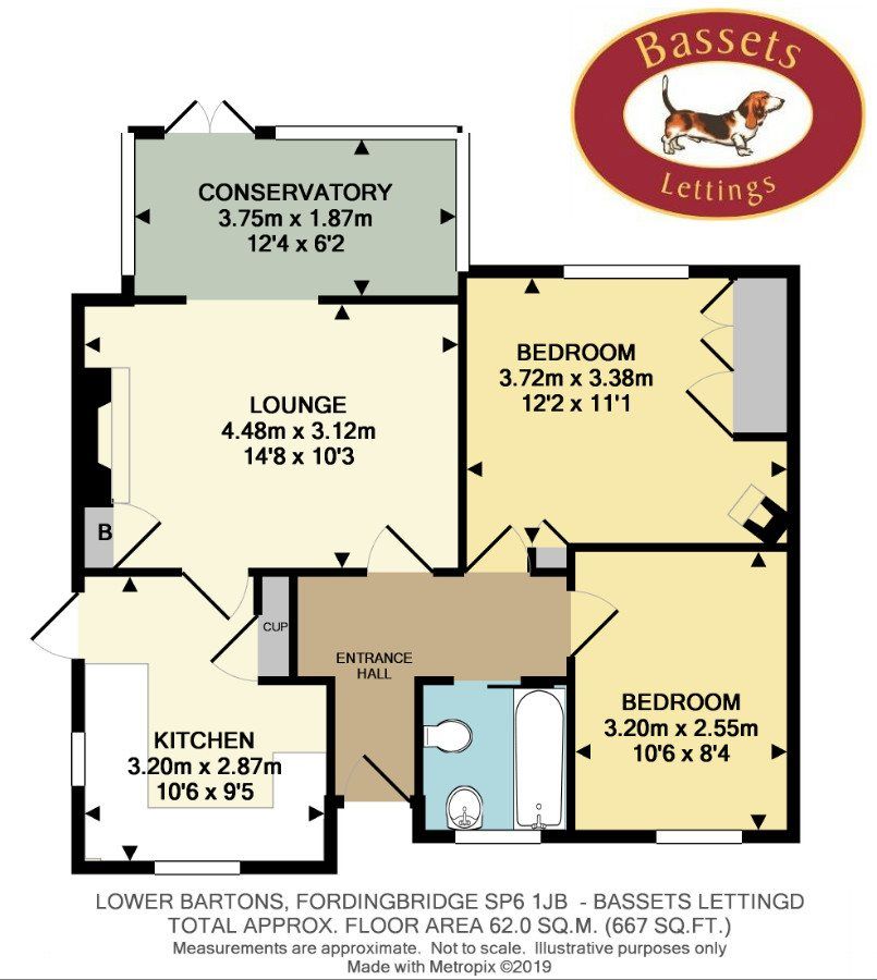 2 bed bungalow to rent in Lower Bartons, Fordingbridge SP6 Zoopla