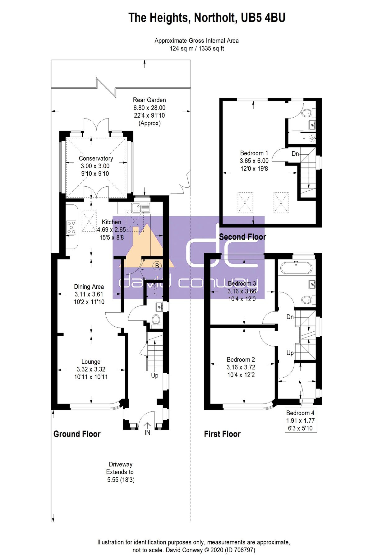 4 bed semidetached house for sale in The Heights, Northolt UB5 Zoopla