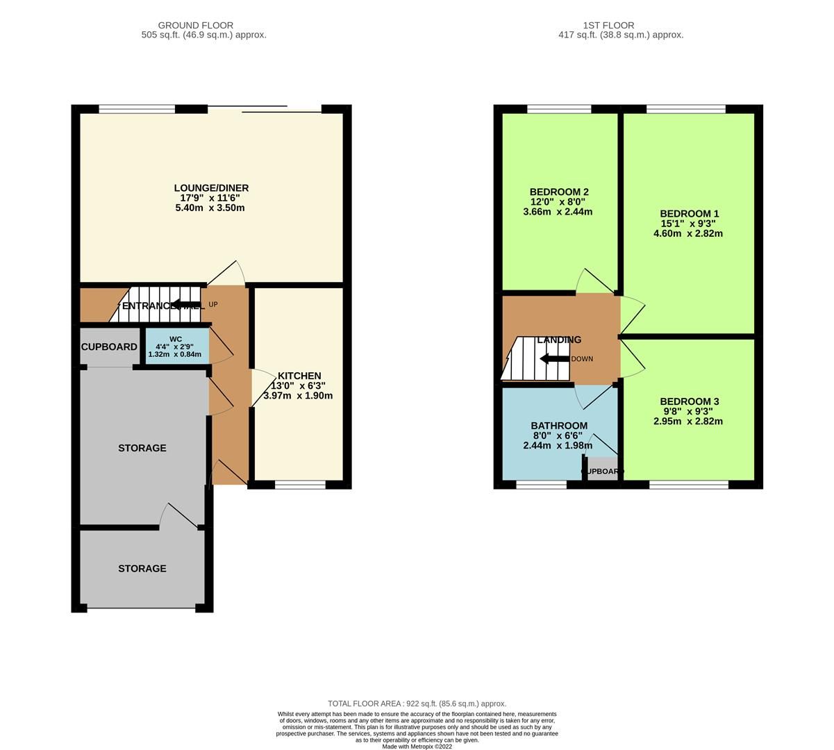 3 bed terraced house for sale in Richmond Road, London E4 Zoopla