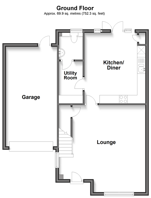 3 bed semidetached house for sale in Anna Sewell Way, Chichester, West