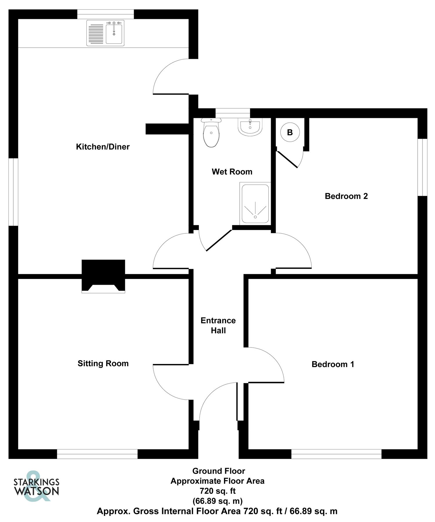 2 bed detached bungalow for sale in King Street, WintertonOnSea