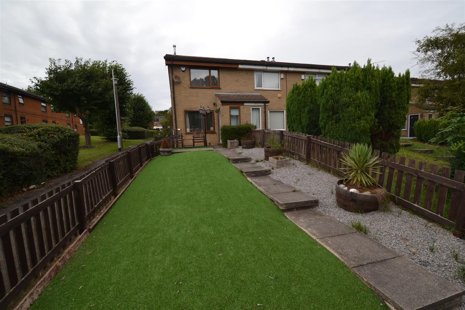 2 bed terraced house for sale in Hydale Court, Low Moor, Bradford BD12