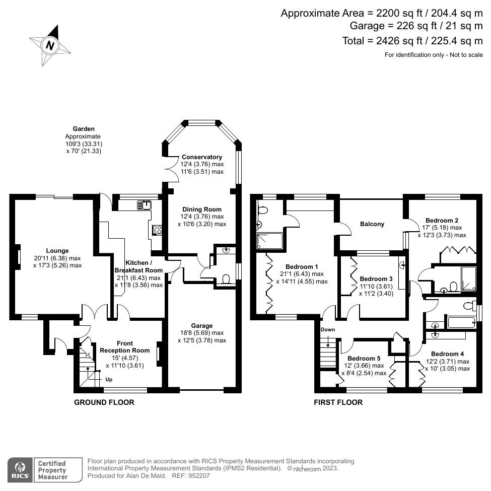 5 bed detached house for sale in Brabourne Rise, Beckenham BR3 Zoopla