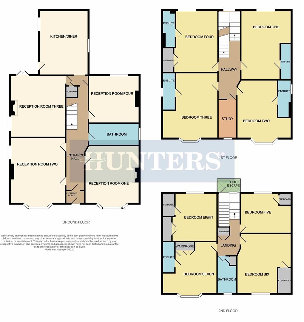 8 bed detached house for sale in Bridlington Road, Hunmanby, Filey YO14