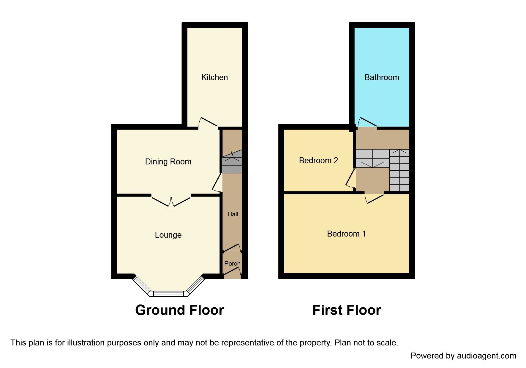 2 bed terraced house for sale in Wood Street, Dunston, Gateshead NE11