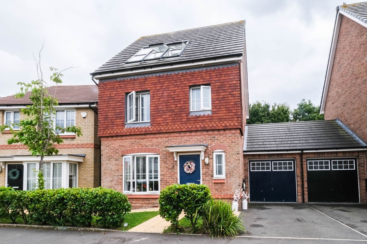 4 bed detached house for sale in Stephenson Grove, Rainhill, Prescot