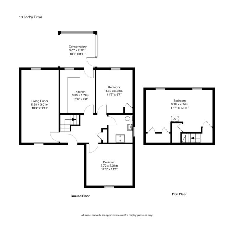 3 bed semidetached house for sale in Lochy Road, Inverness IV2 Zoopla