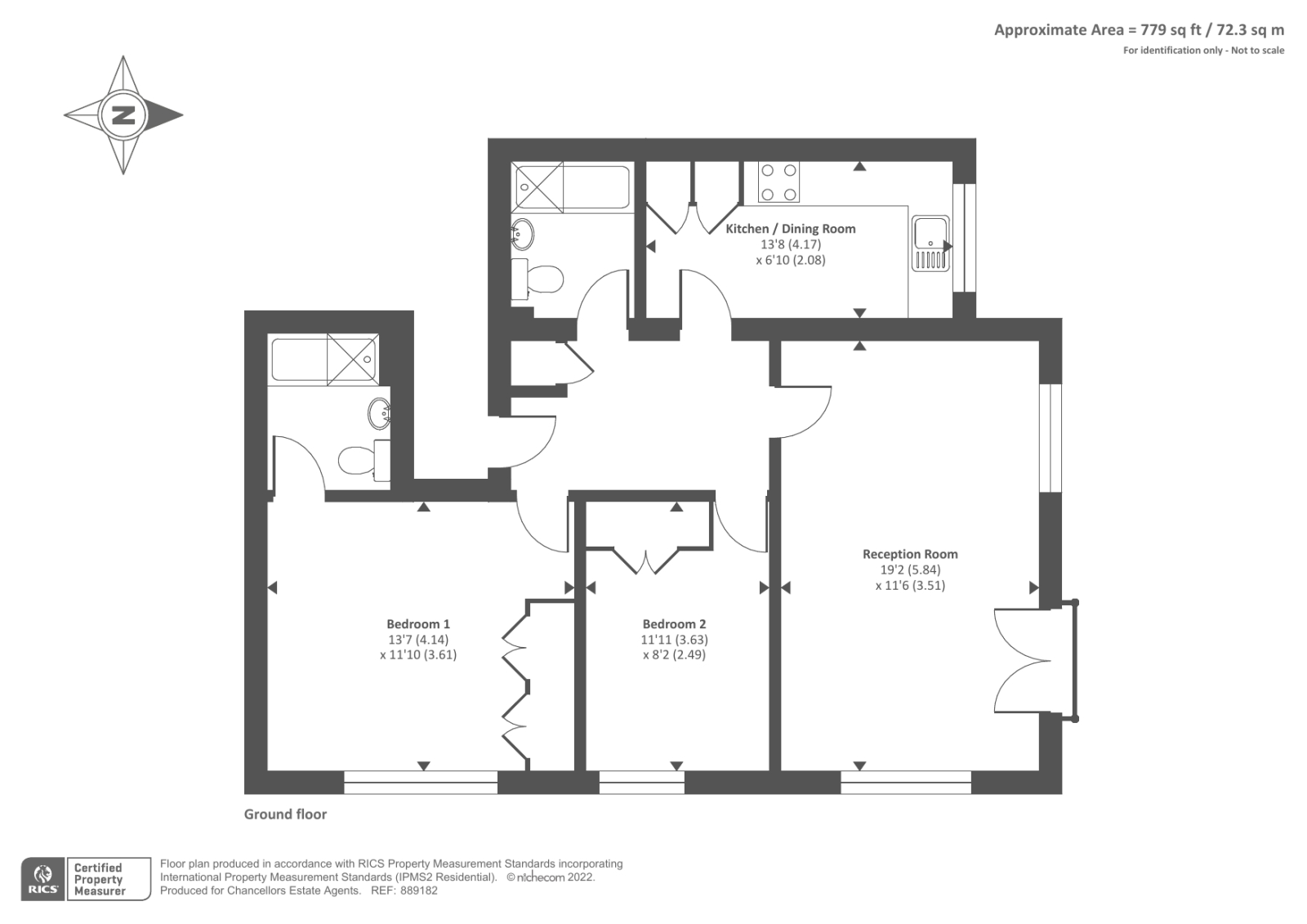 2 bed block of flats for sale in Woking, Surrey GU21 Zoopla