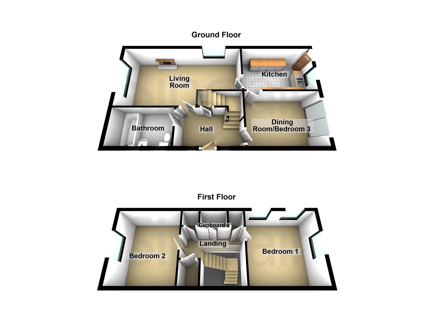 3 bed detached bungalow for sale in Tamworth Close, Shepshed