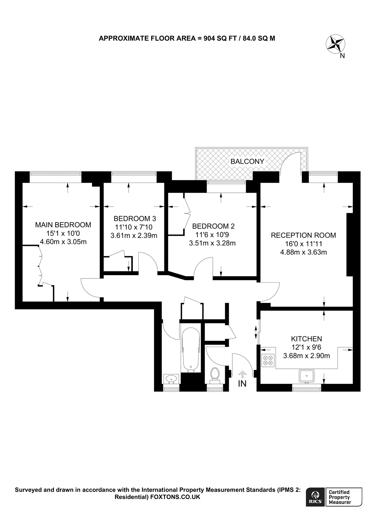 3 bed flat for sale in Cambridge Gardens, Kingston, Kingston Upon