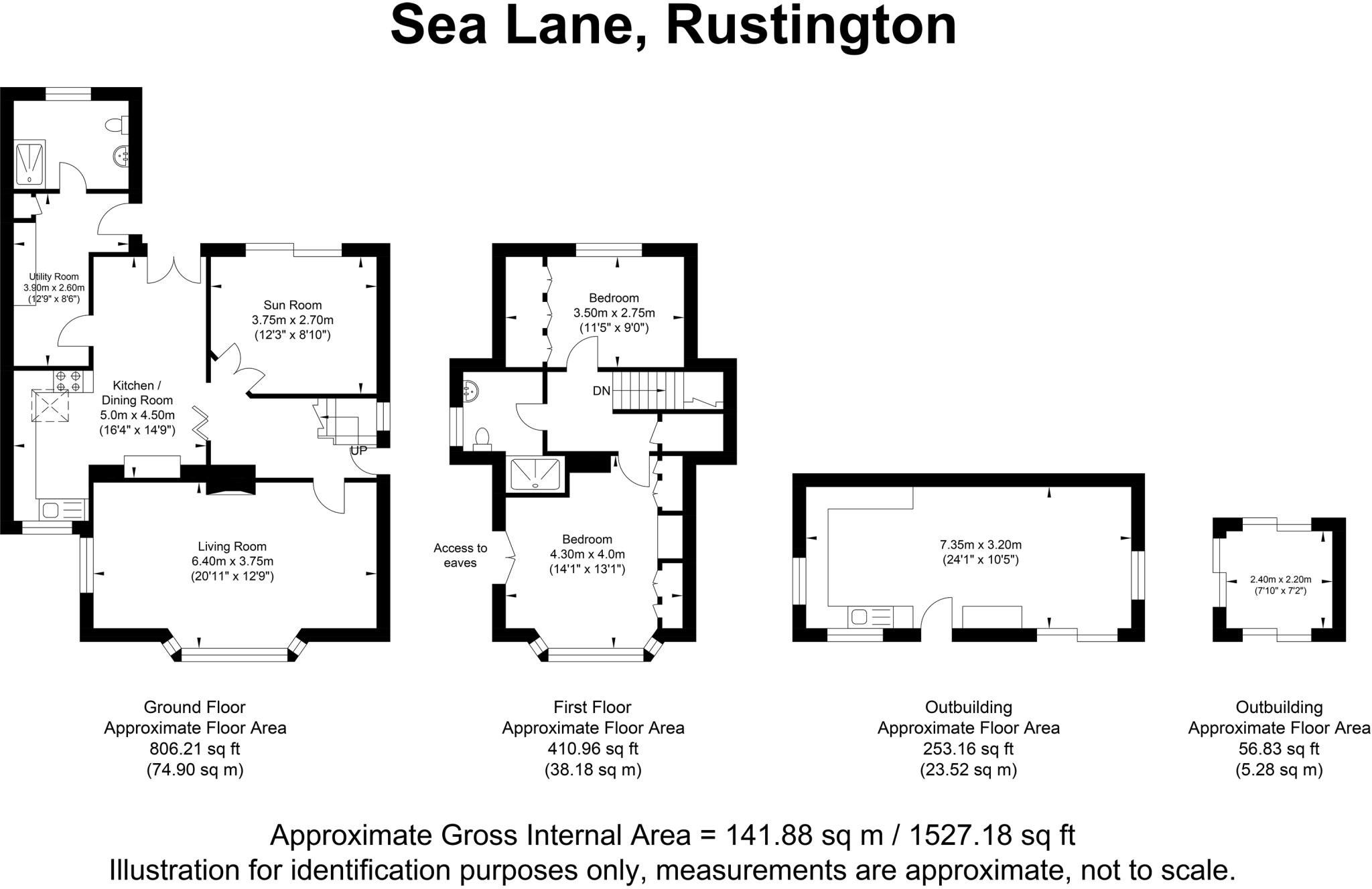 2 bed detached house for sale in Sea Lane, Rustington, West Sussex BN16