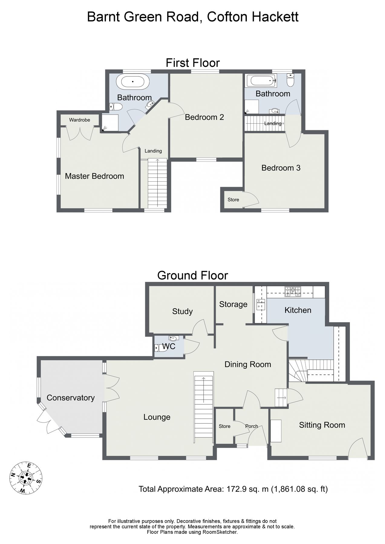 3 bed semidetached house for sale in Barnt Green Road, Cofton Hackett