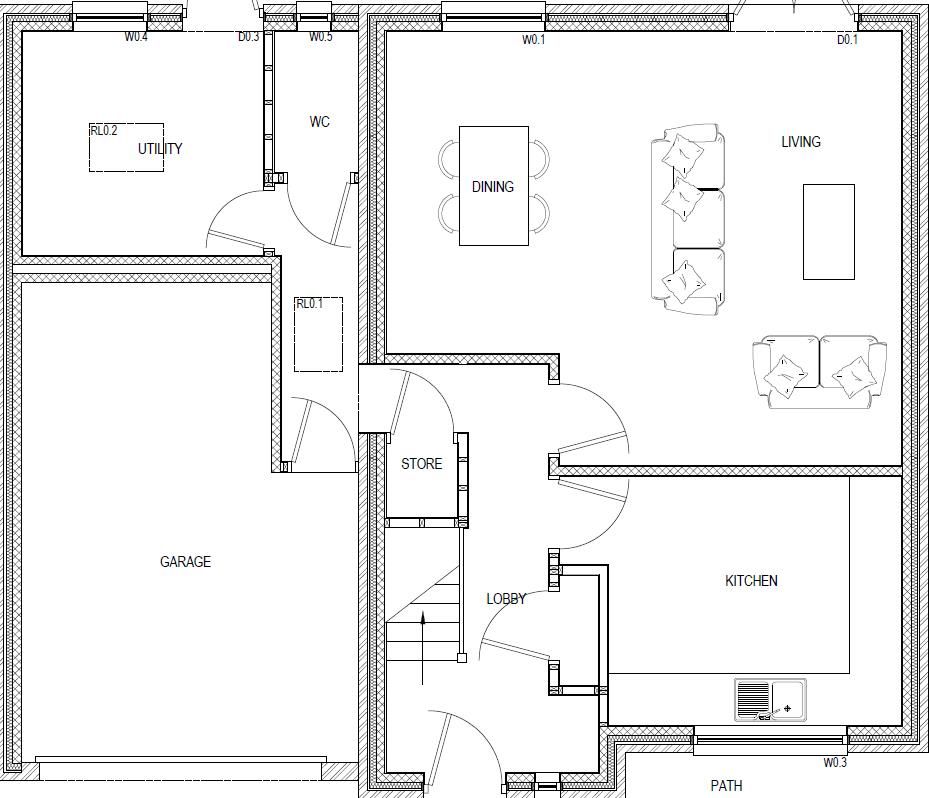 3 bed detached house to rent in Churchmeade, Blackwell Road, Huthwaite