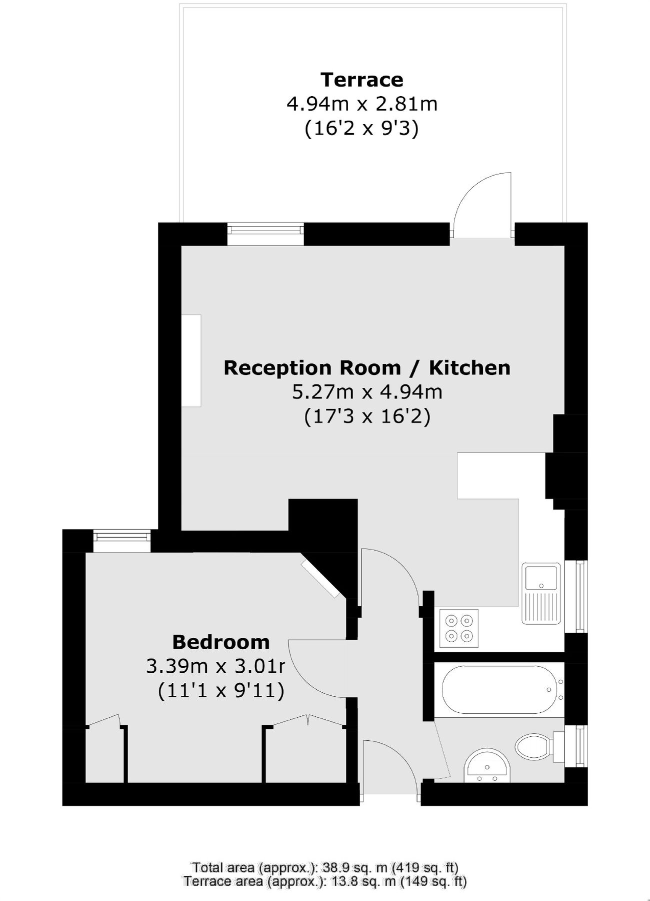 1 bed flat for sale in Popes Grove, Twickenham TW1 Zoopla