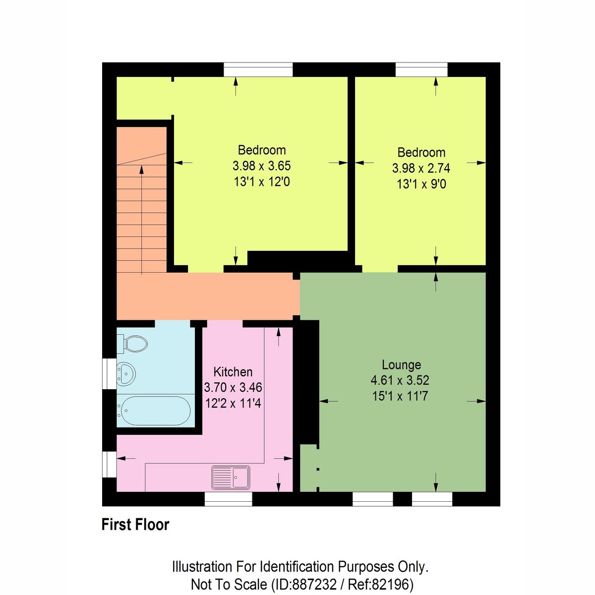 2 bed flat for sale in Macindoe Crescent, Kirkcaldy KY1 Zoopla
