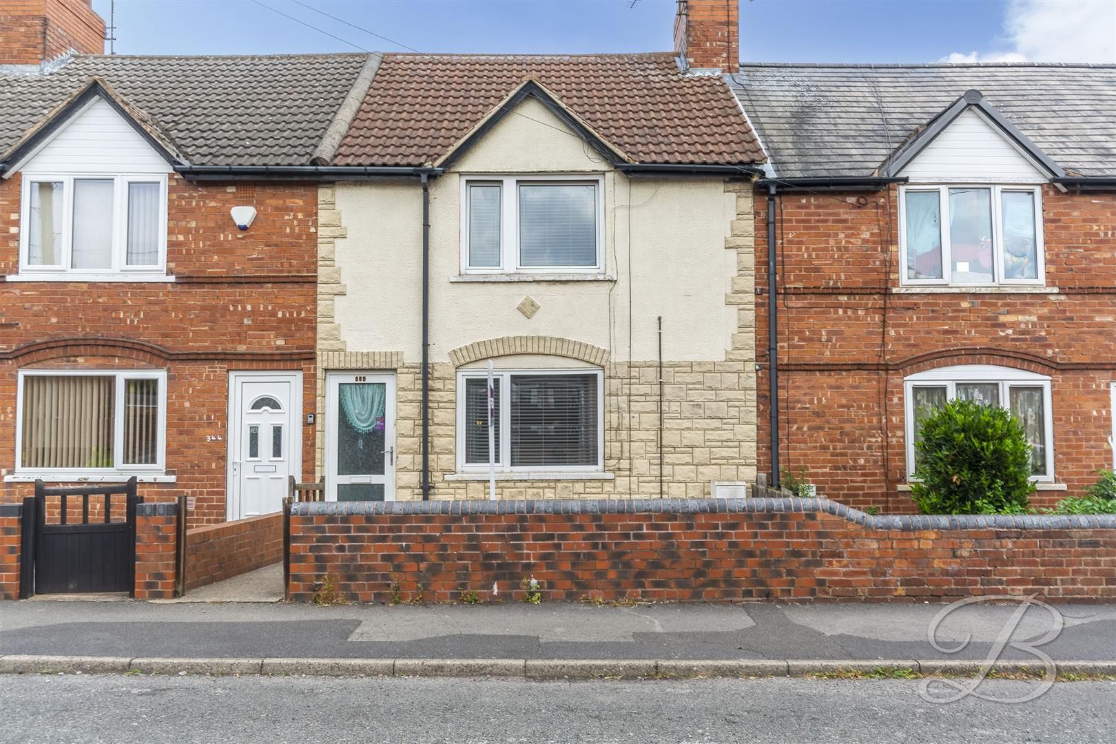 3 bed terraced house for sale in Jellicoe Street, Langwith, Mansfield
