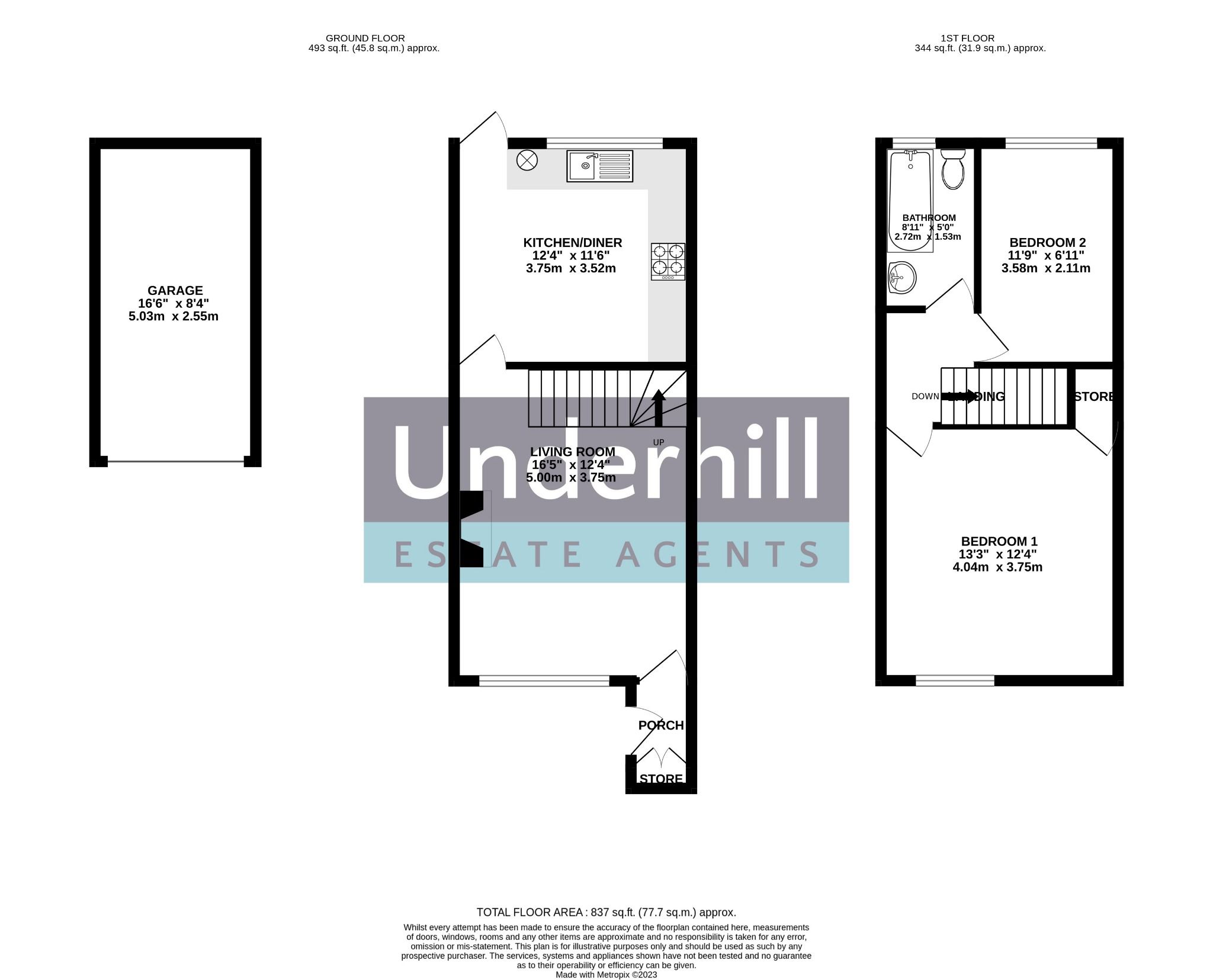 2 bed terraced house for sale in Rollestone Crescent, Stoke Hill