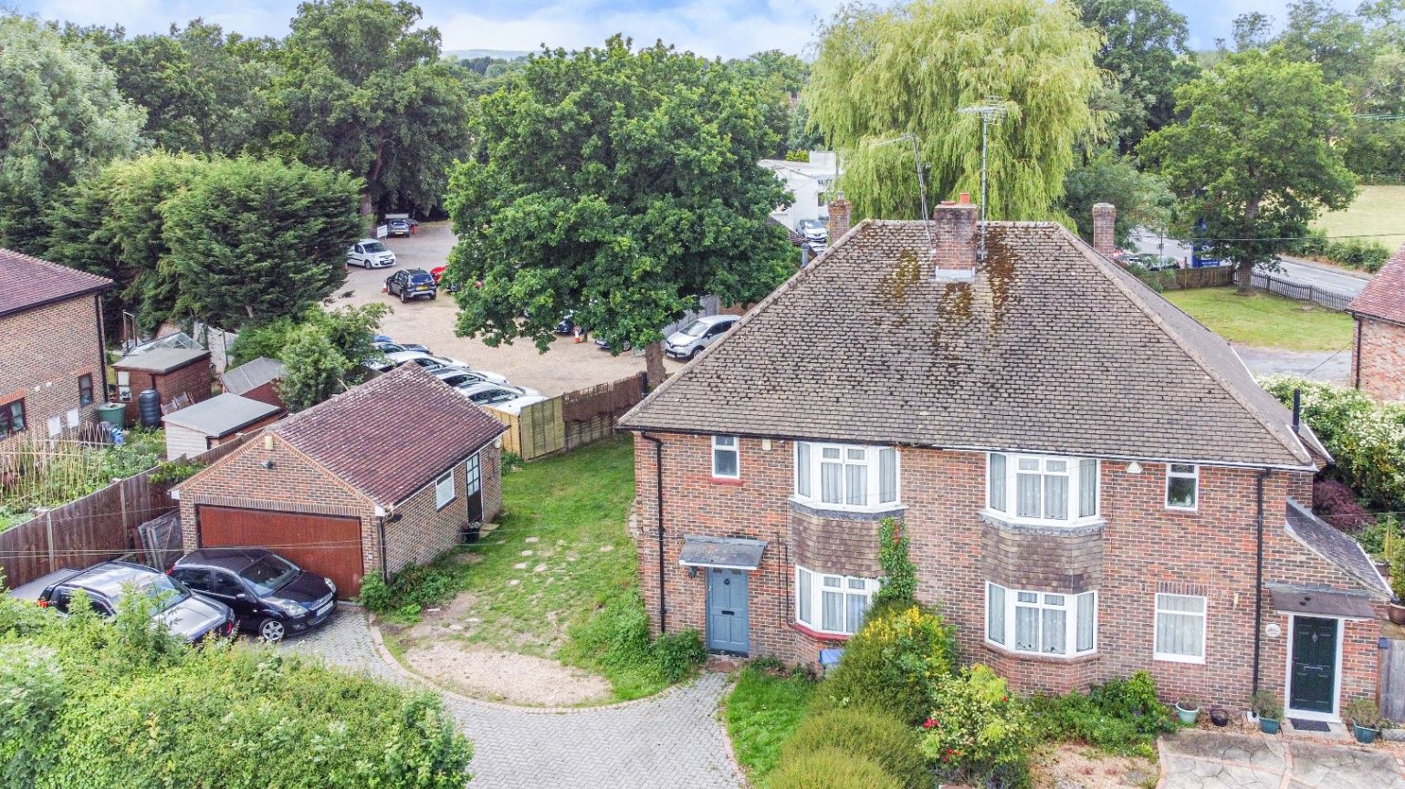 3 bed semidetached house for sale in Green Road, Wivelsfield Green