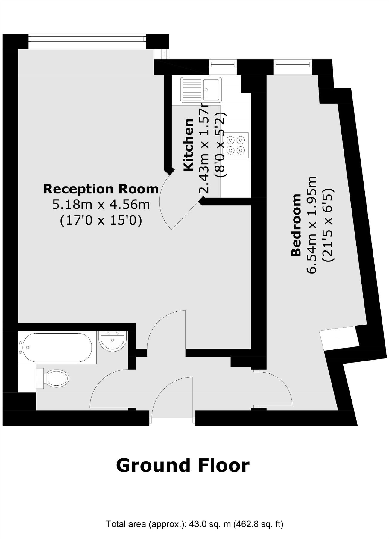 1 bed flat for sale in Weston Green Road, Thames Ditton KT7 Zoopla