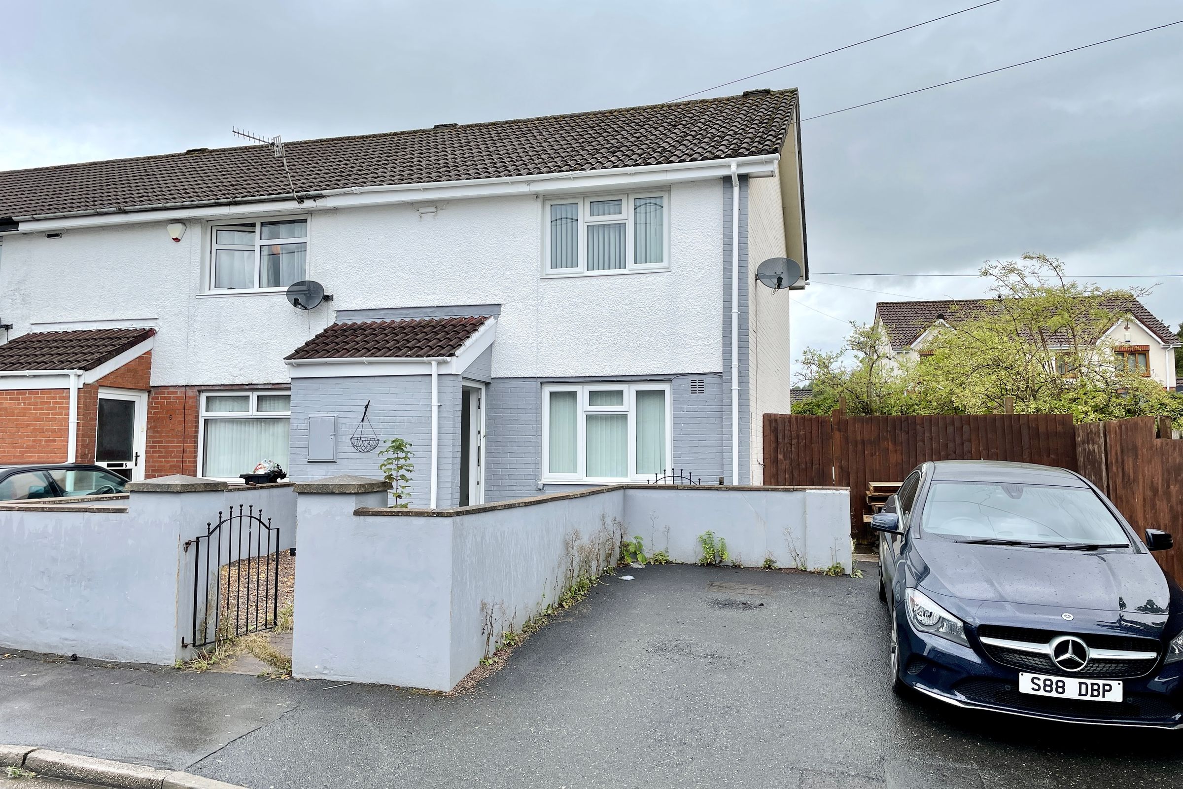 2 bed end terrace house for sale in Castle Street, Pentrebach, Merthyr