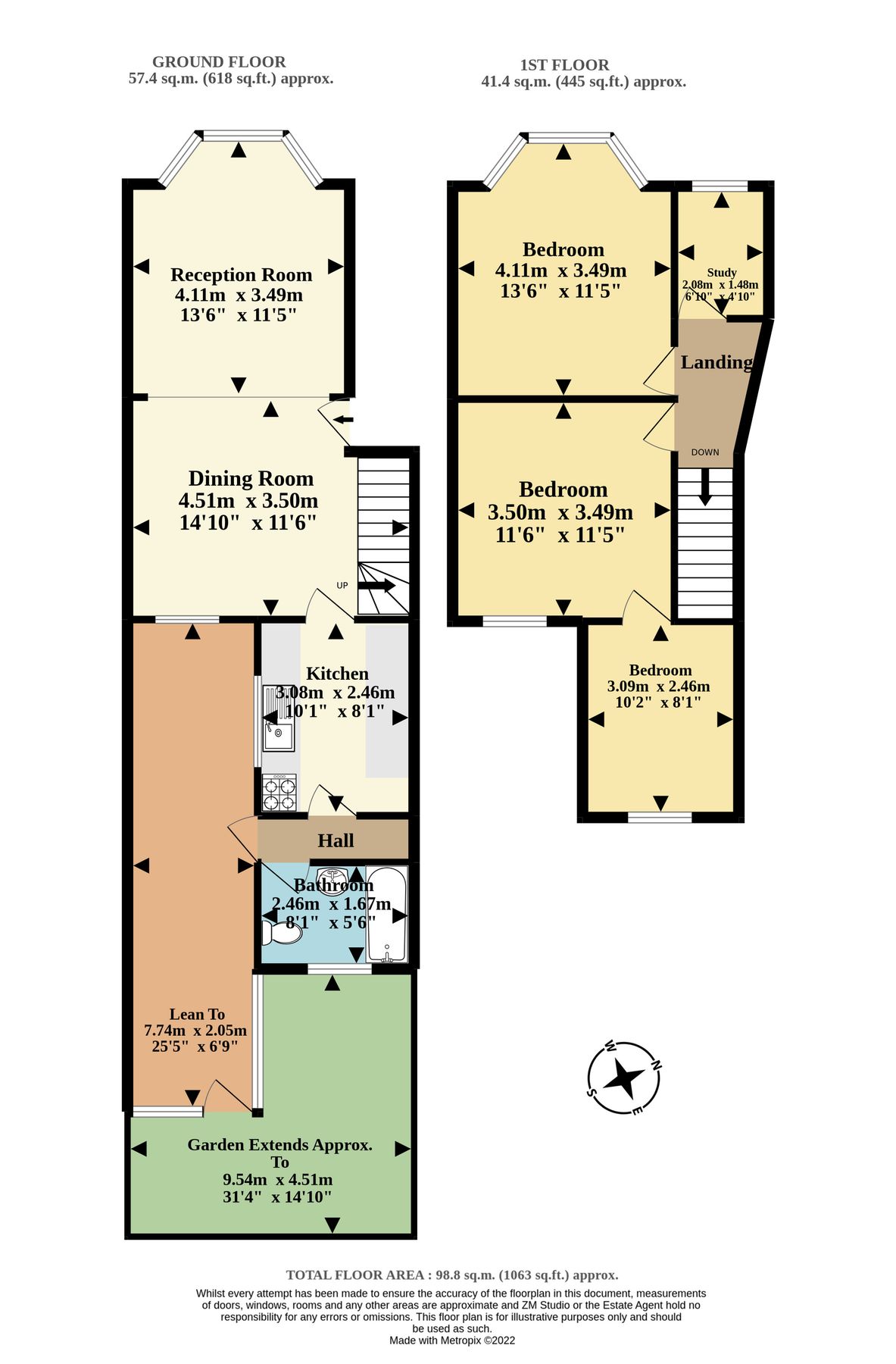 3 bed terraced house for sale in Woodlands Park Road, Harringay, London
