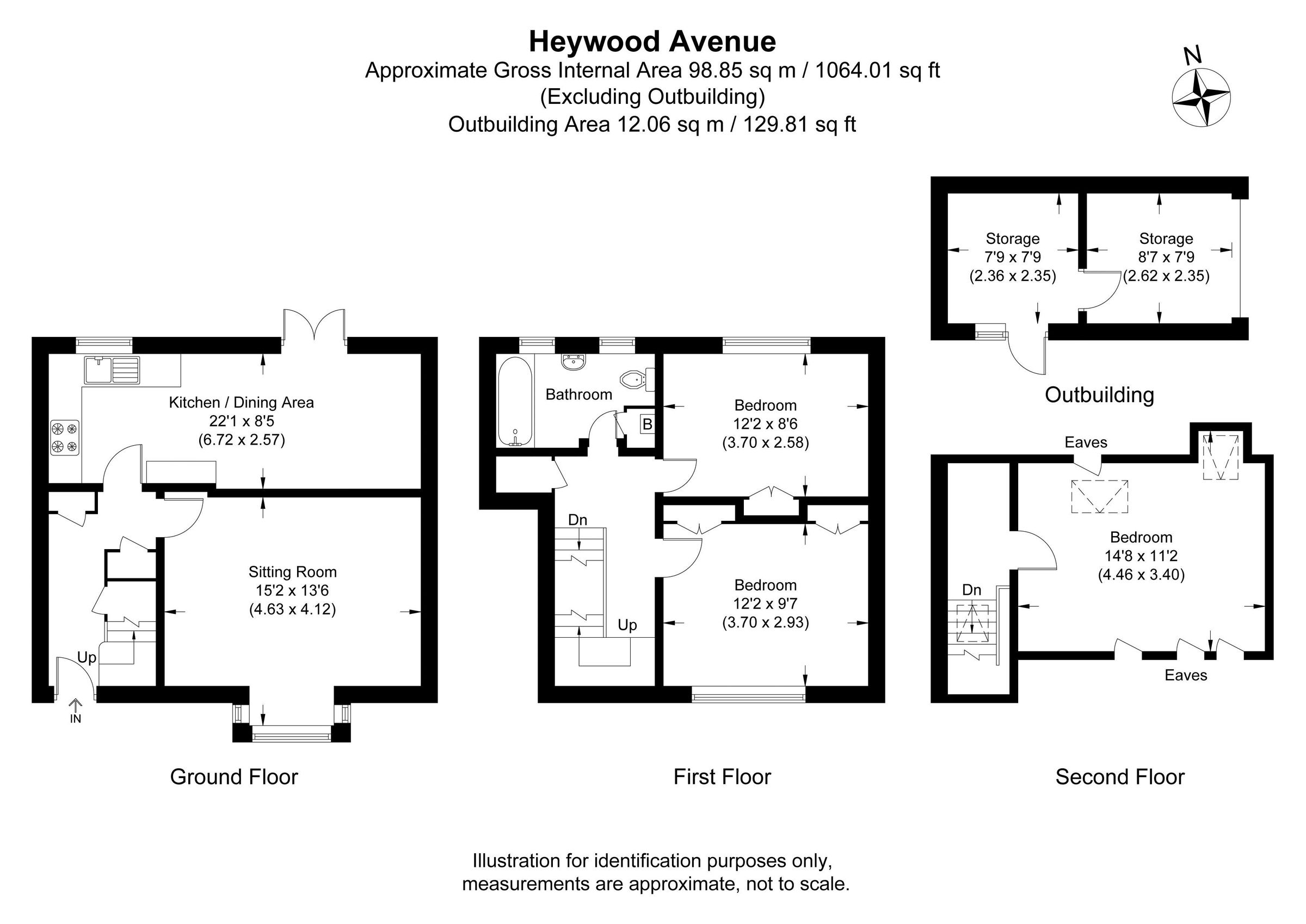 3 bed semidetached house for sale in Heywood Avenue, Maidenhead SL6