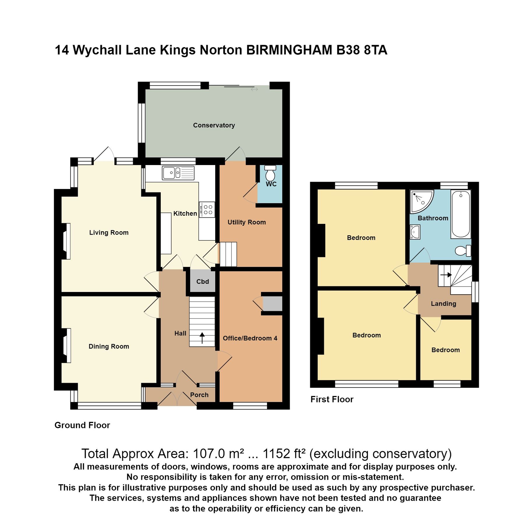 3 bed detached house for sale in Wychall Lane, Kings Norton, Birmingham