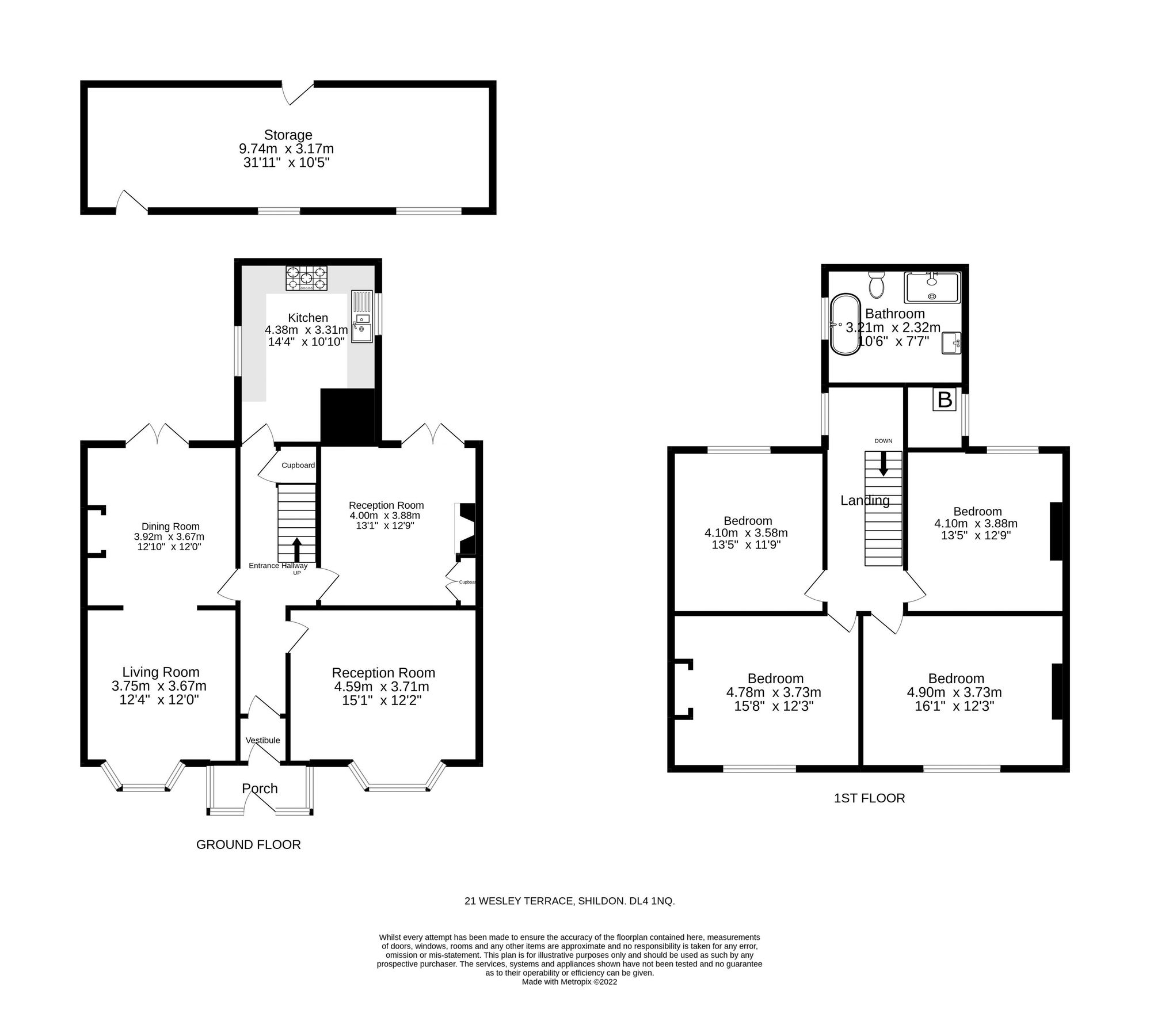4 bed terraced house for sale in Wesley Crescent, Shildon DL4 Zoopla