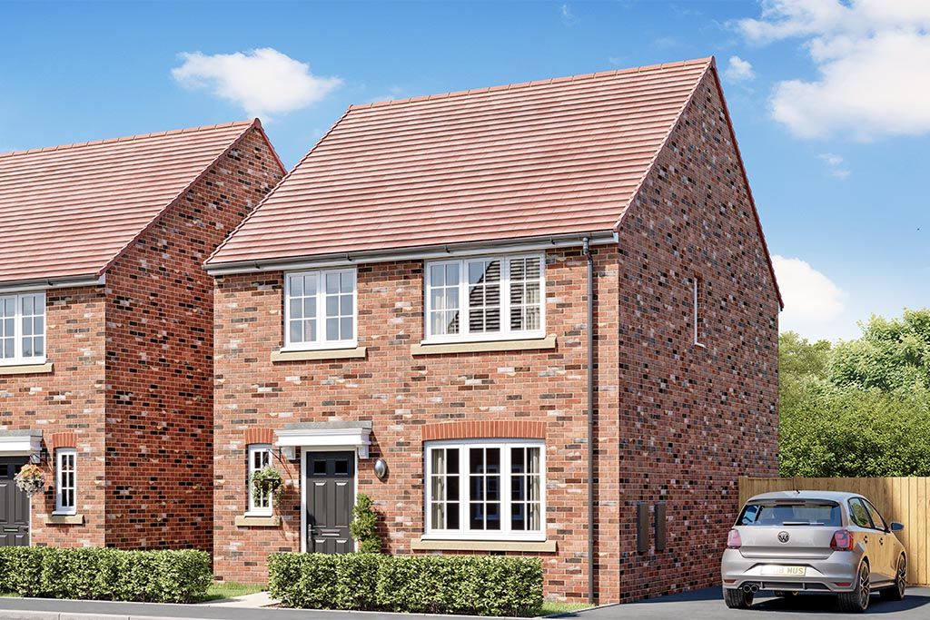 New home, 4 bed property for sale in "The Rothway" at Croston Road