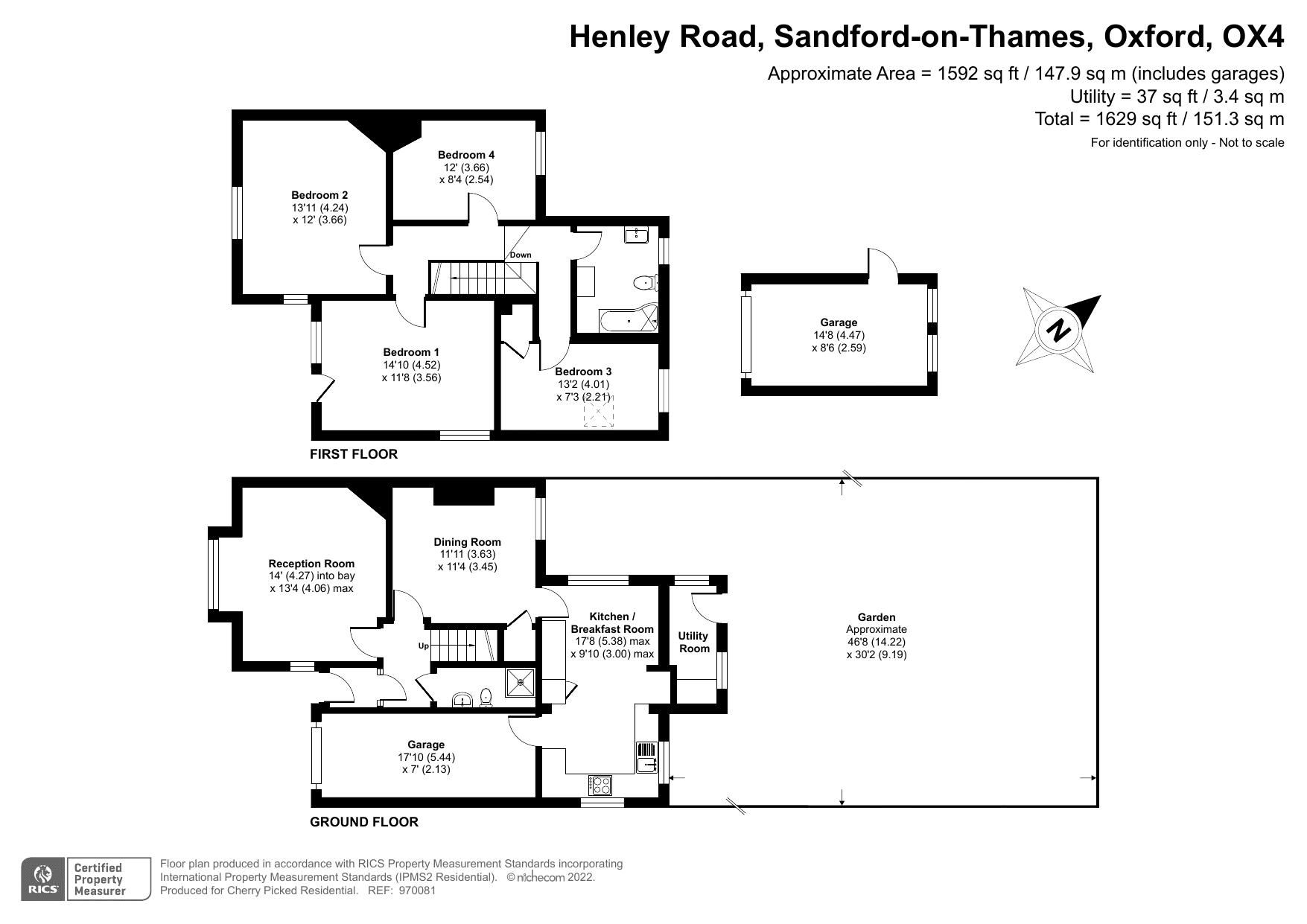 4 bed semidetached house for sale in Henley Road, SandfordOnThames