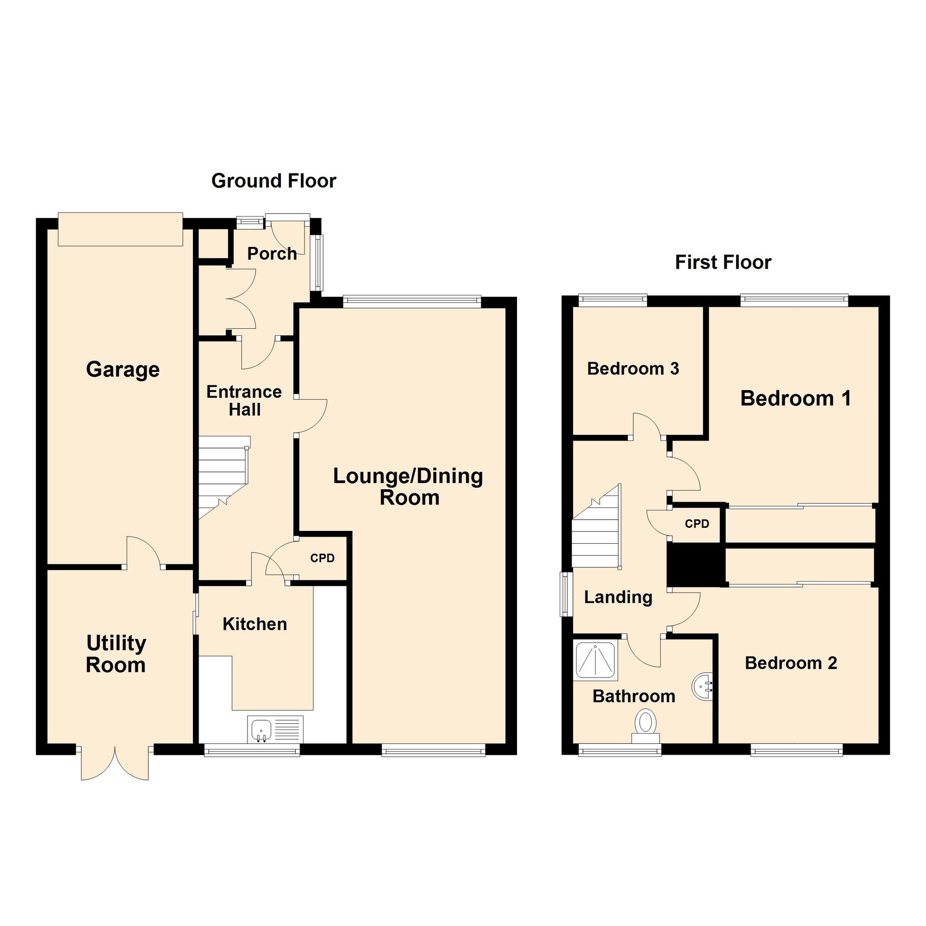 3 bed semidetached house for sale in Lynwood, Folkestone, Kent CT19