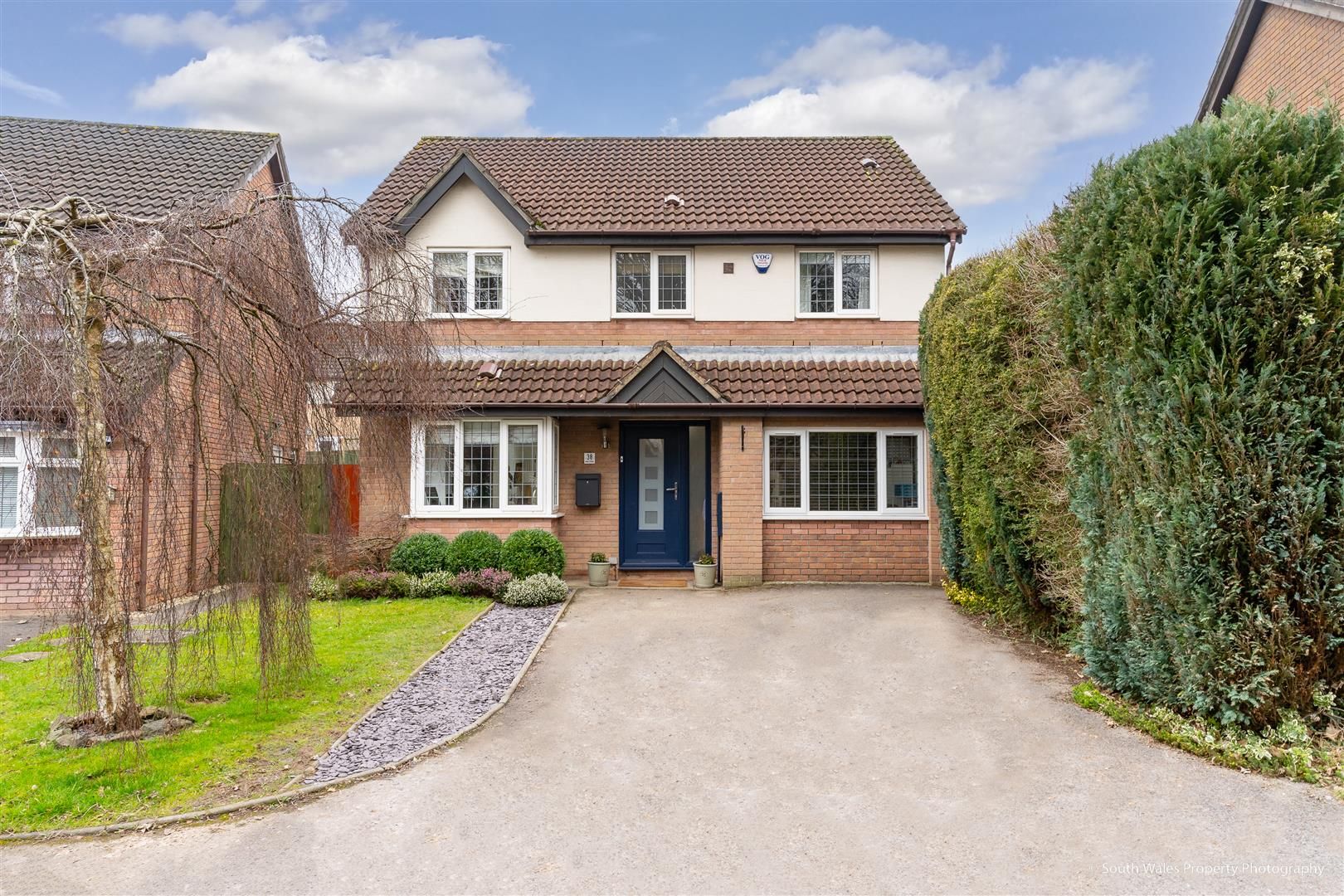 4 bed detached house for sale in Heol Collen, Culverhouse Cross