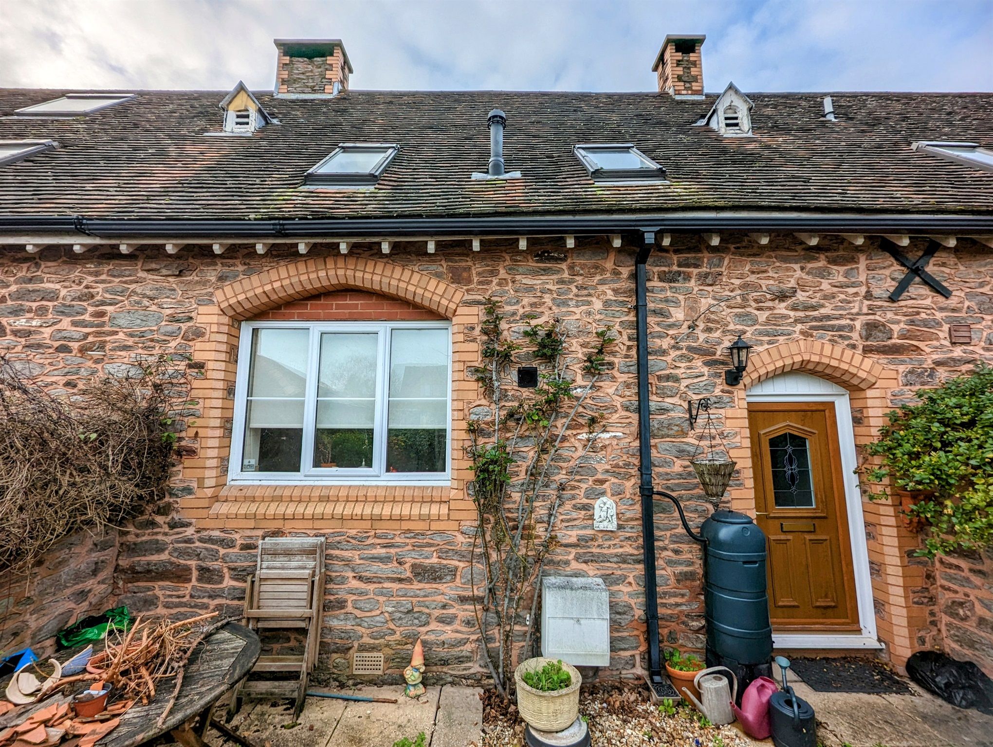 New home, 3 bed terraced house for sale in Old School Cottages, Creech St. Michael, Taunton TA3