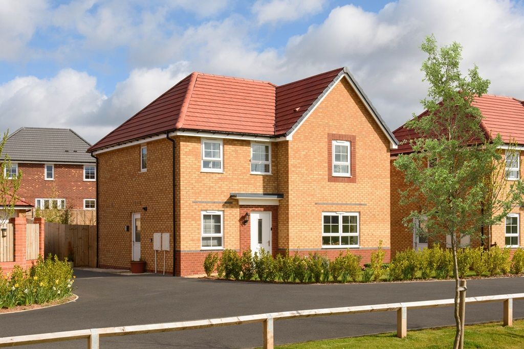 New home, 4 bed detached house for sale in "Radleigh" at Blackwater