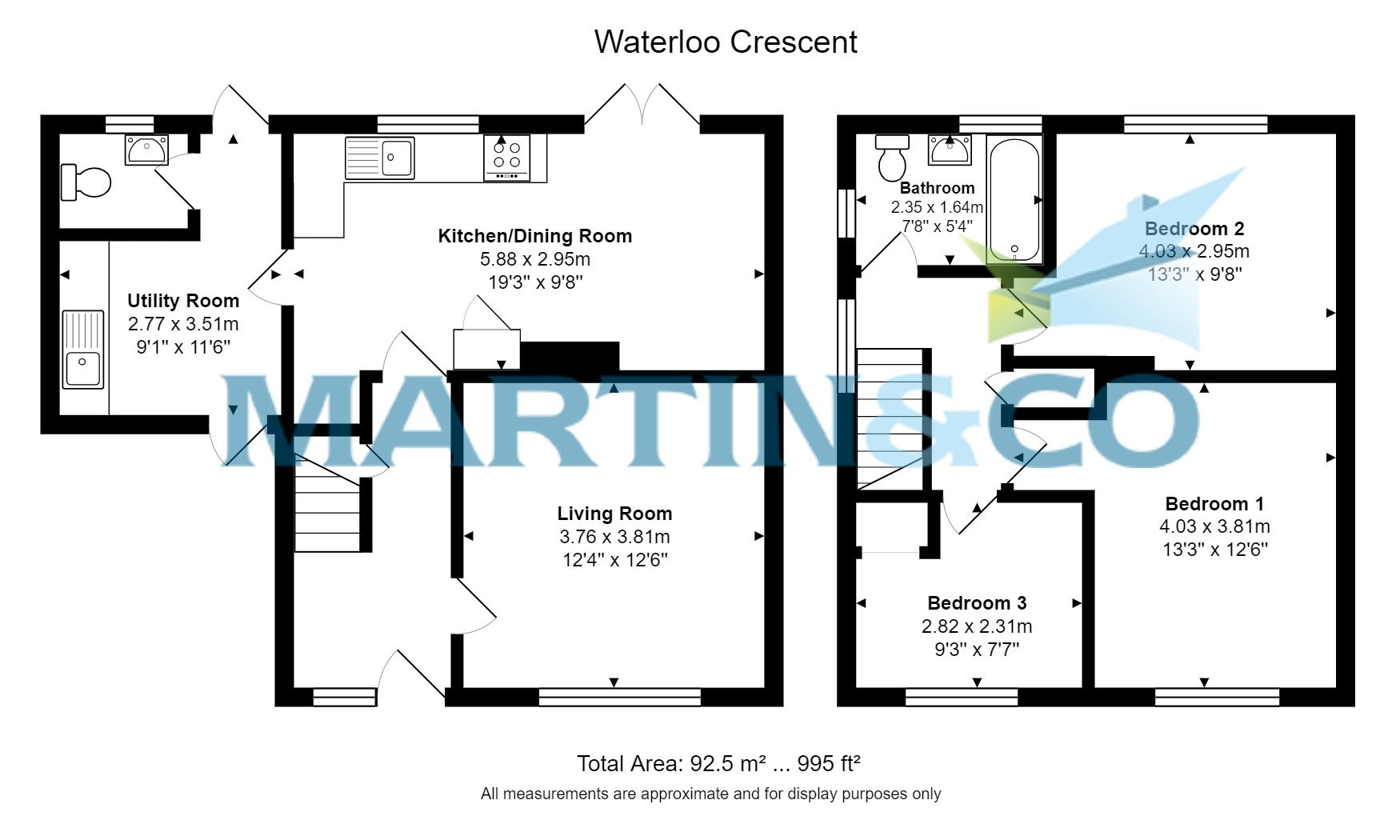 3 bed semidetached house to rent in Waterloo Crescent, Wokingham RG40