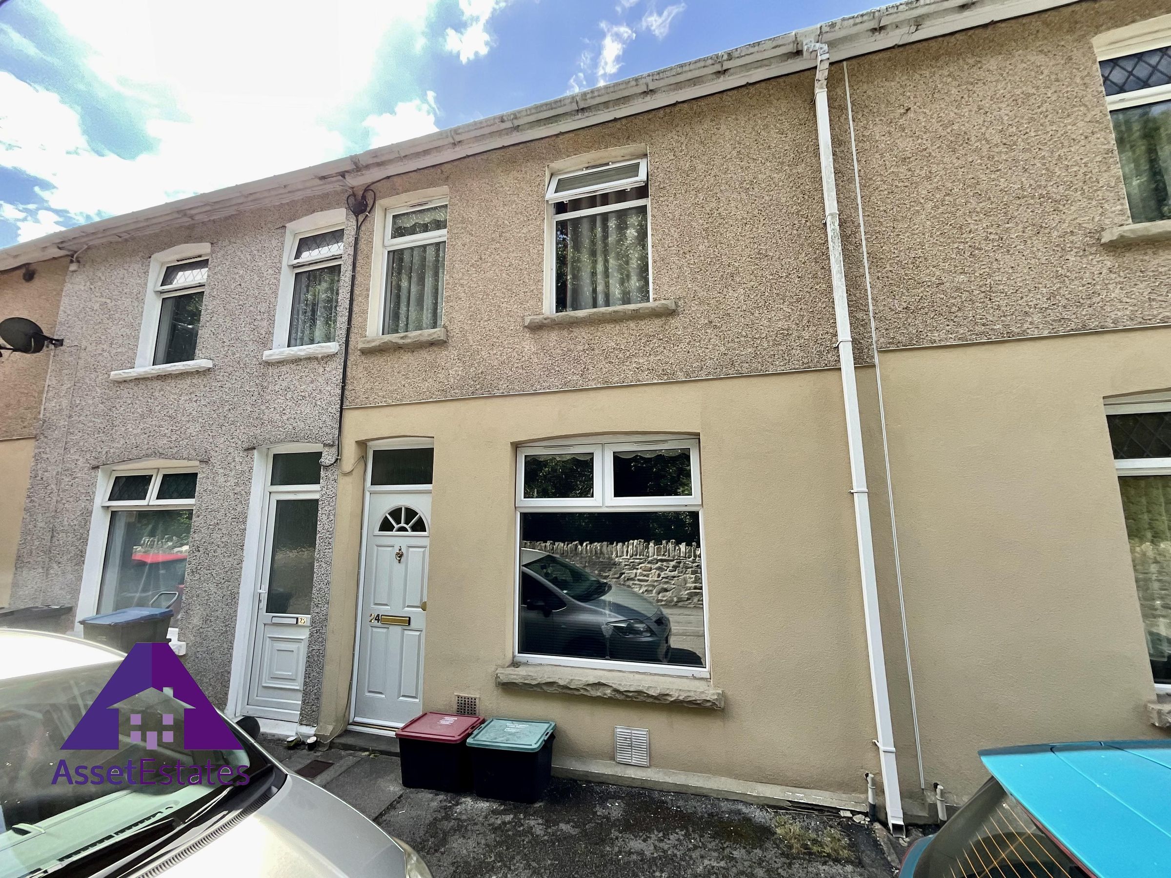 2 bed terraced house for sale in Griffin Street, Six Bells, Abertillery
